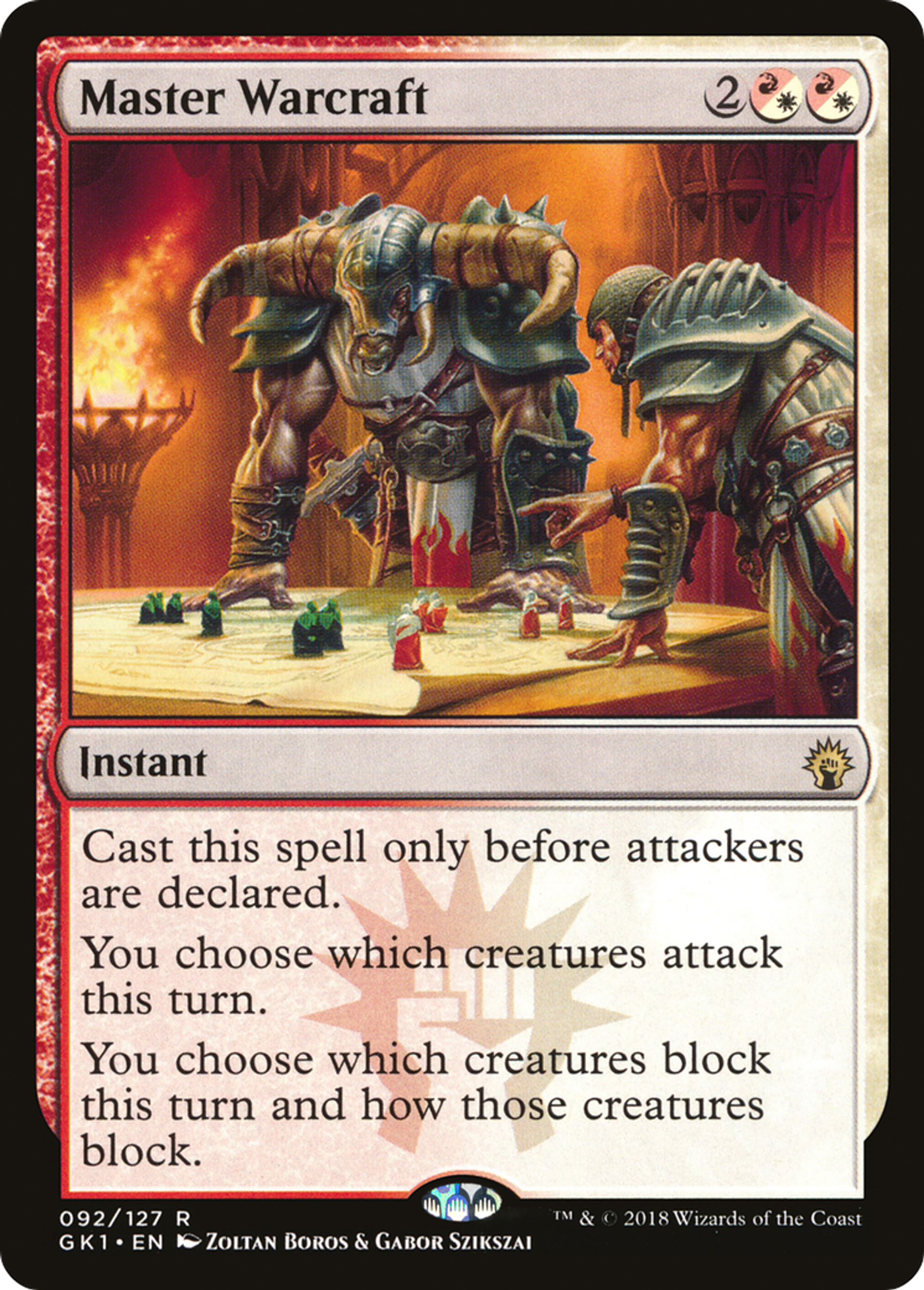 Master Warcraft — GRN Guild Kit — Magic: The Gathering