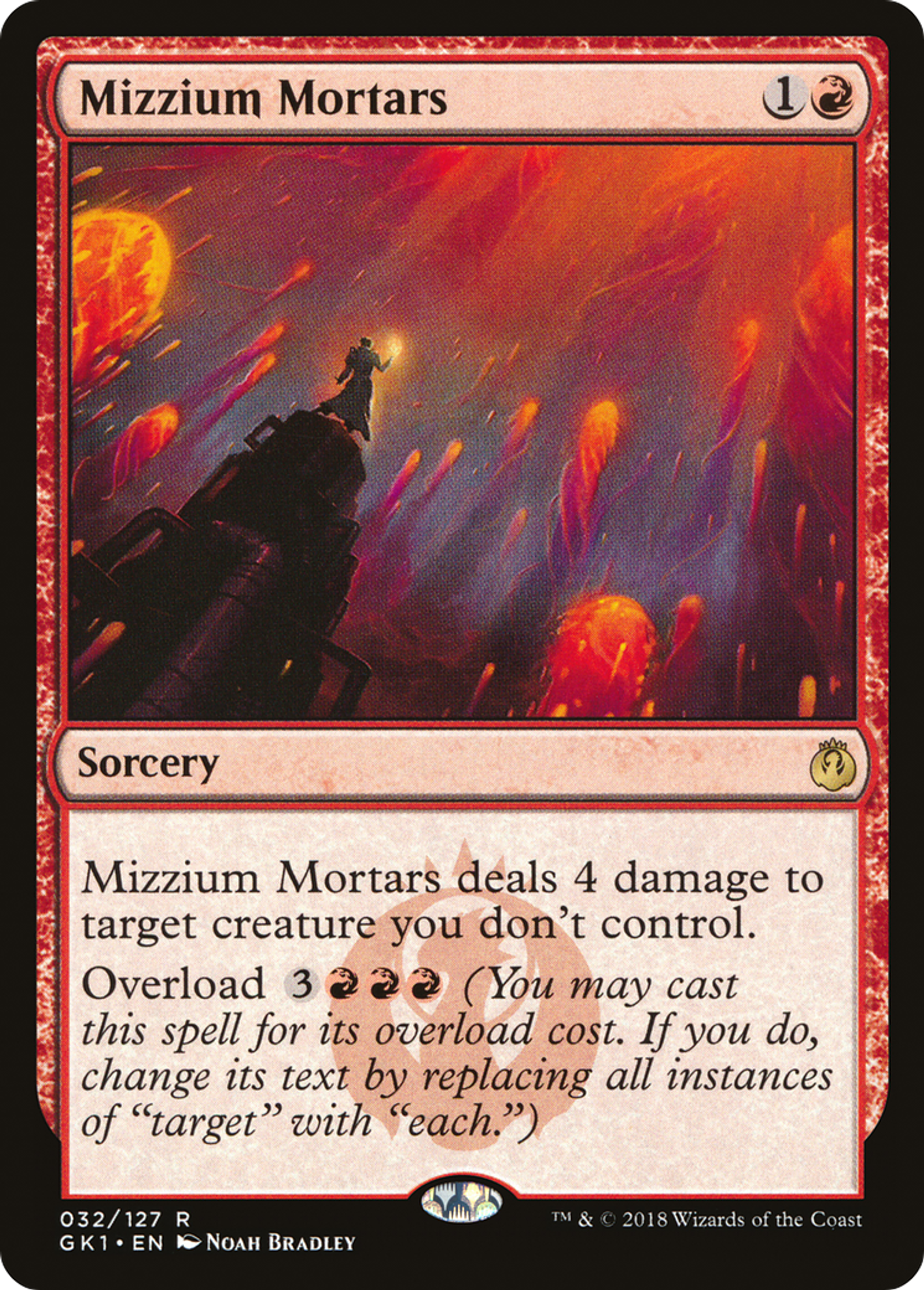 Mizzium Mortars — GRN Guild Kit — Magic: The Gathering