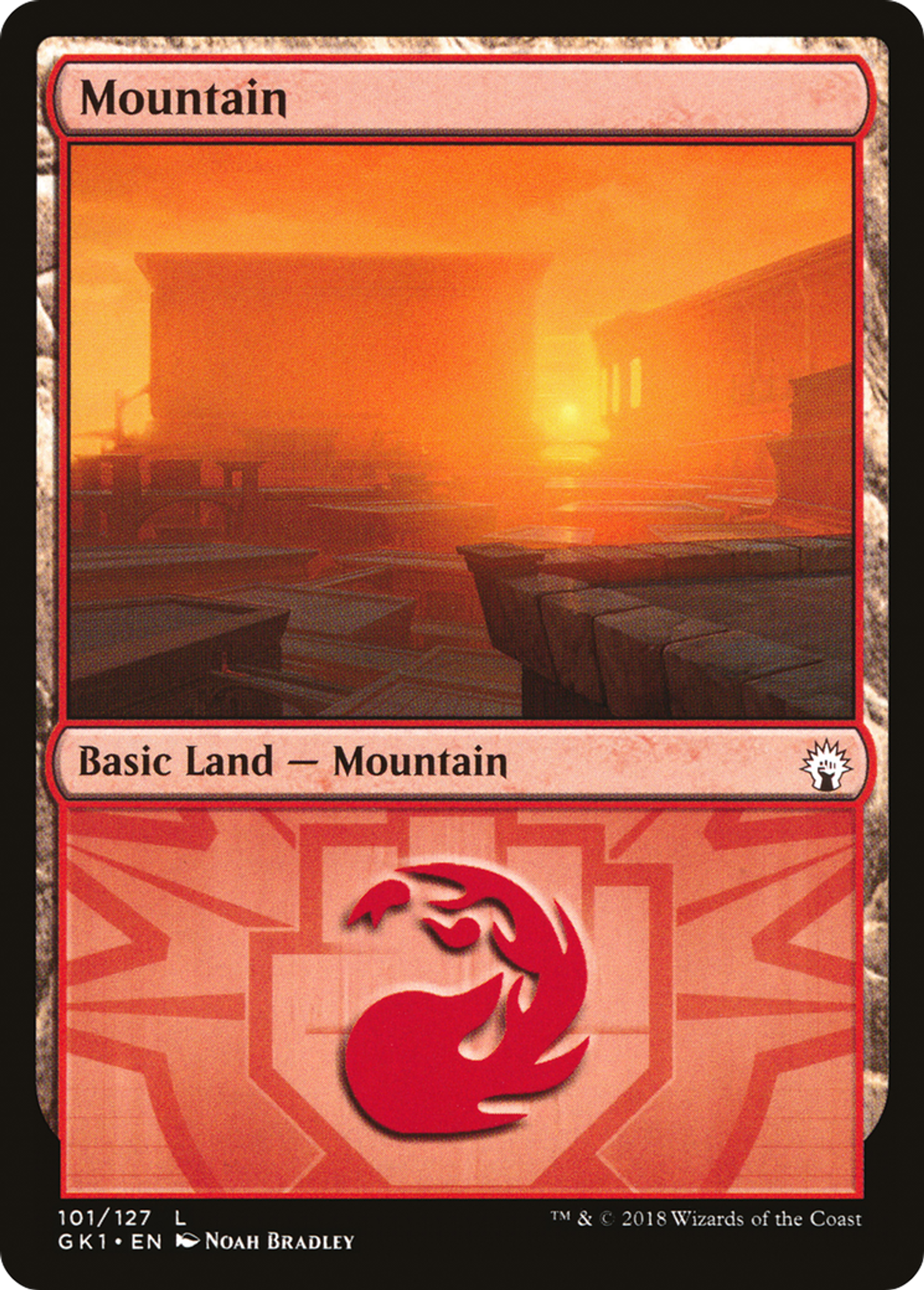 Mountain — GRN Guild Kit — Magic: The Gathering