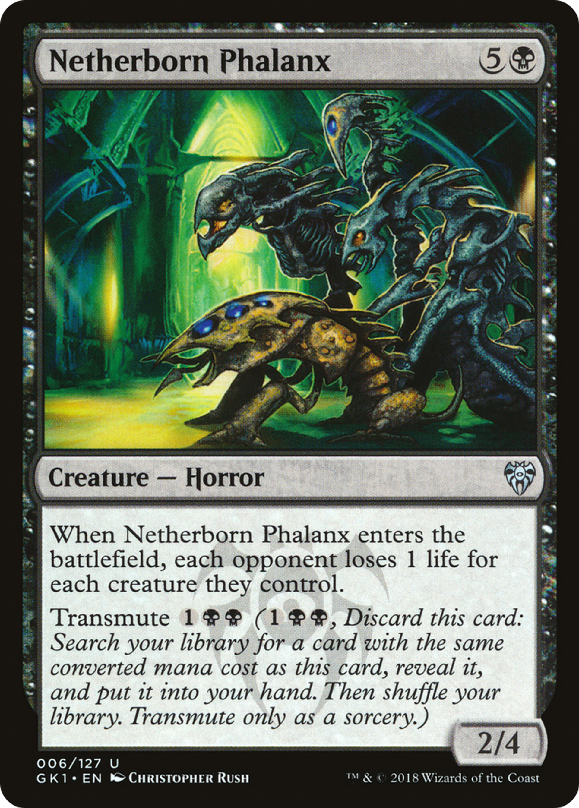 Netherborn Phalanx — GRN Guild Kit — Magic: The Gathering