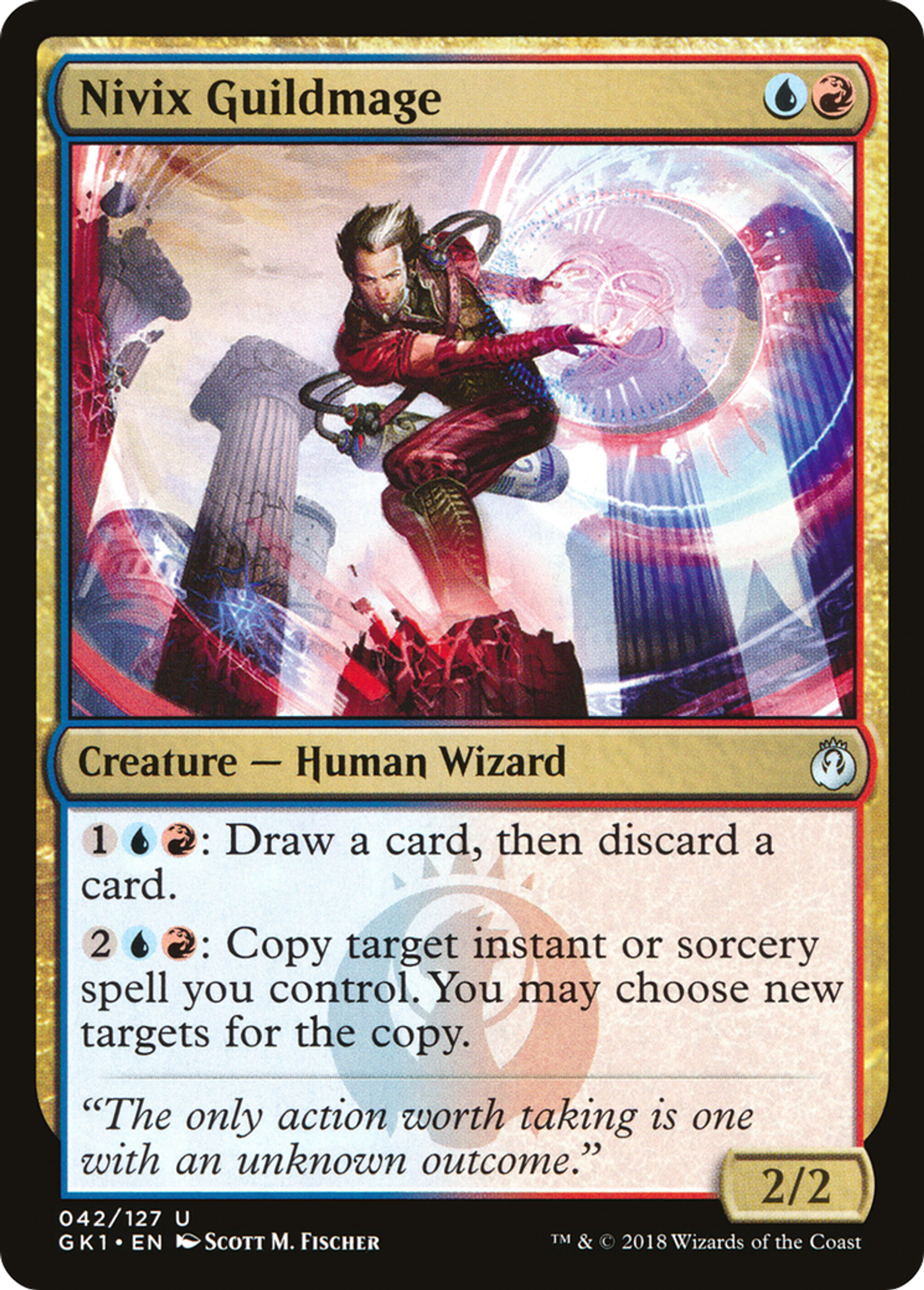 Nivix Guildmage — GRN Guild Kit — Magic: The Gathering