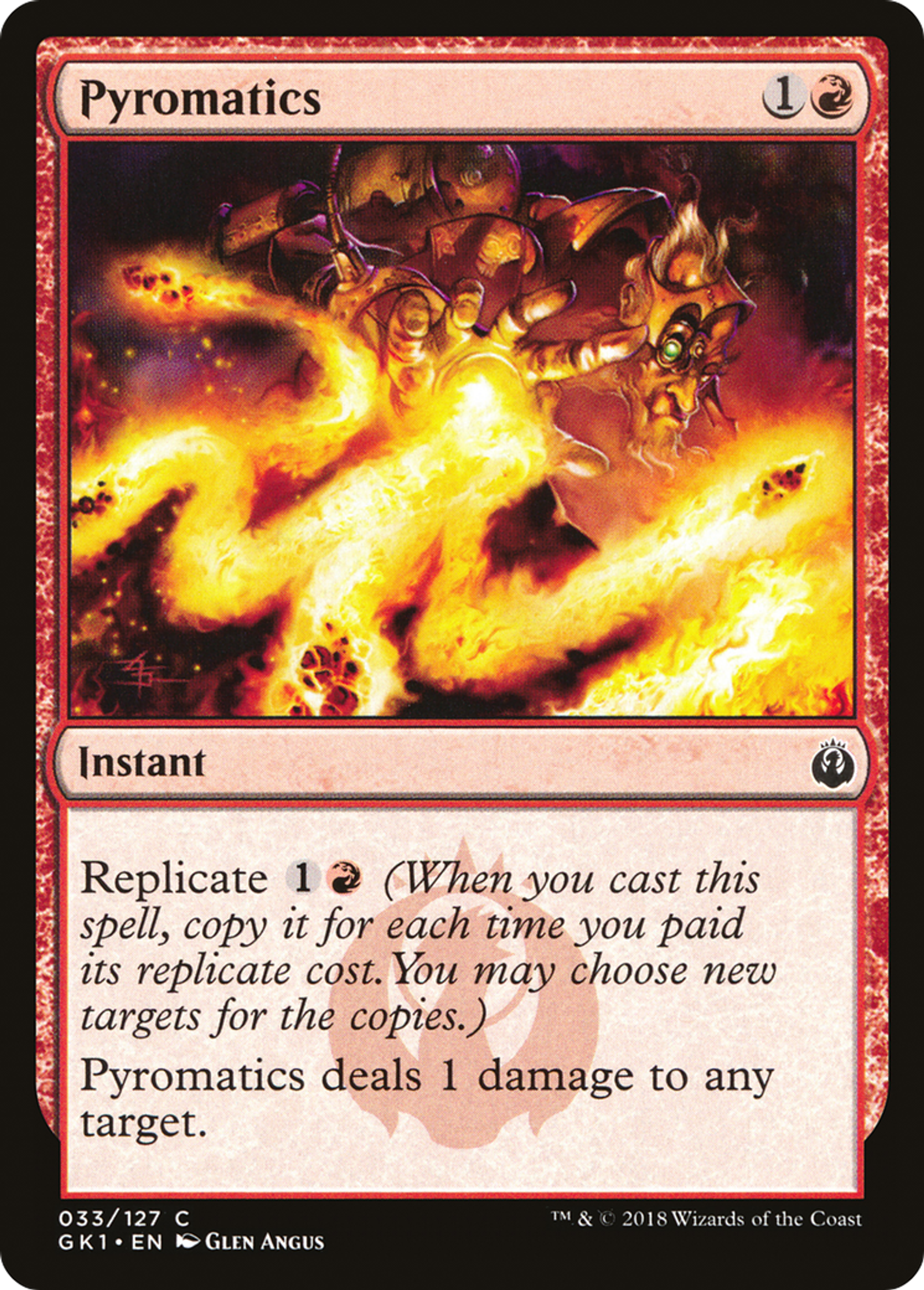 Pyromatics — GRN Guild Kit — Magic: The Gathering