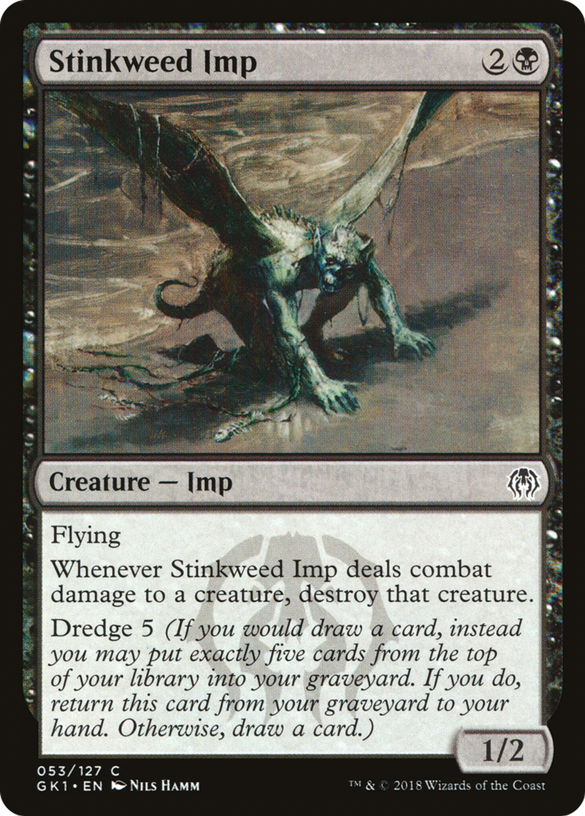 Stinkweed Imp — GRN Guild Kit — Magic: The Gathering