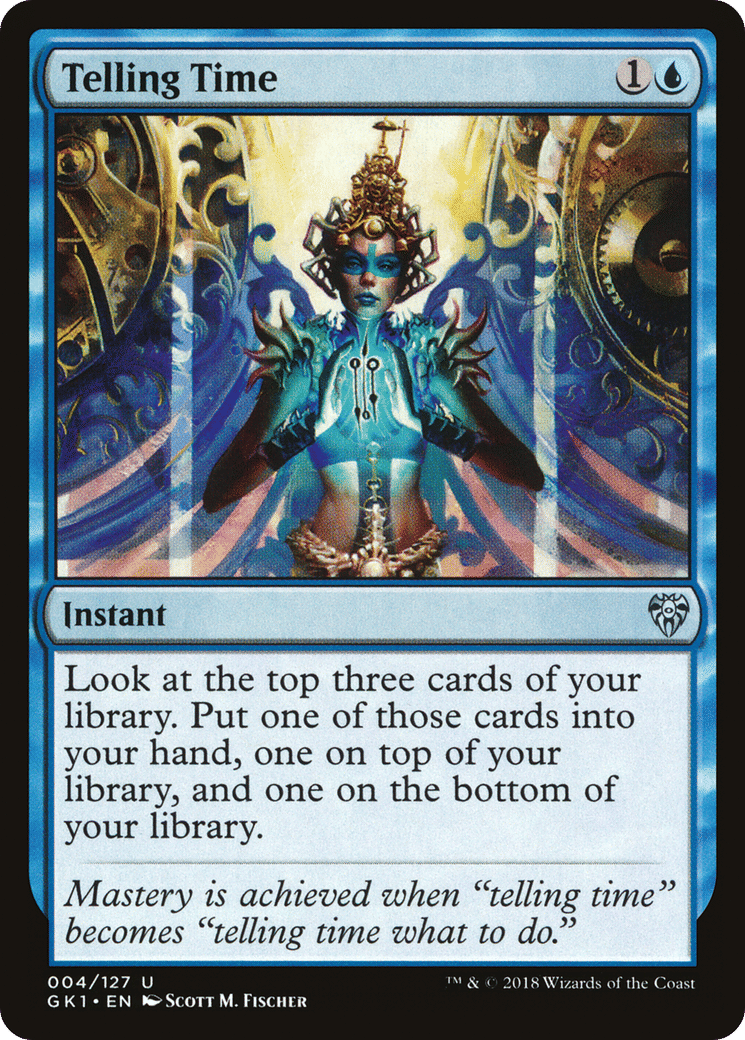 Telling Time — GRN Guild Kit — Magic: The Gathering