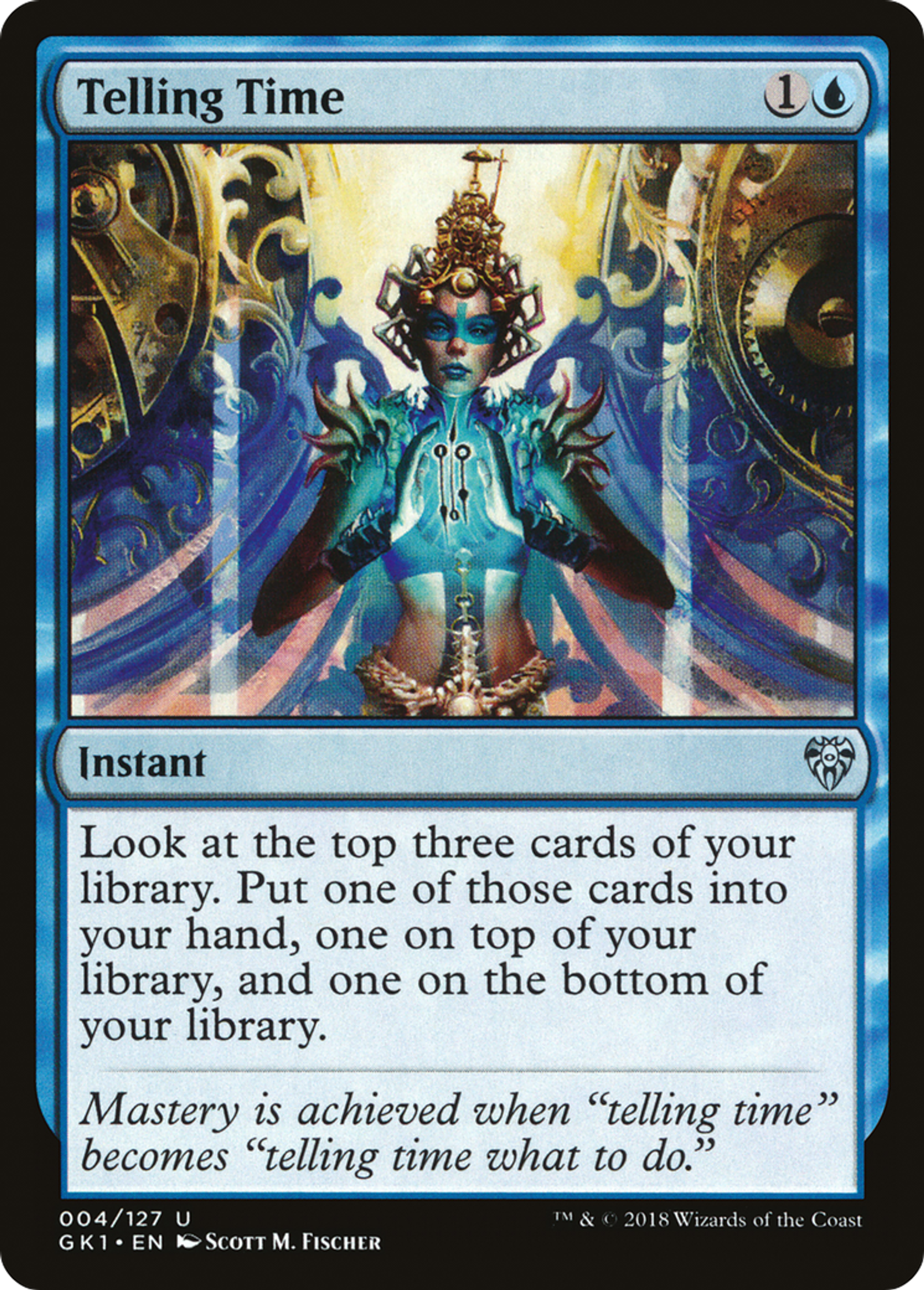 Telling Time — GRN Guild Kit — Magic: The Gathering