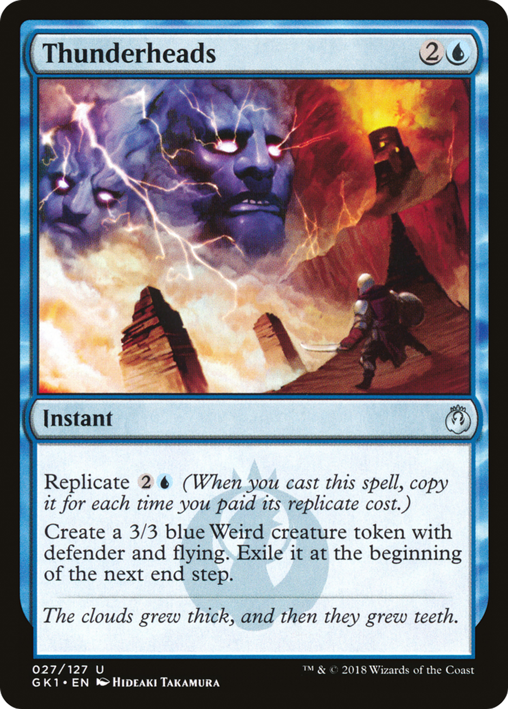 Thunderheads — GRN Guild Kit — Magic: The Gathering