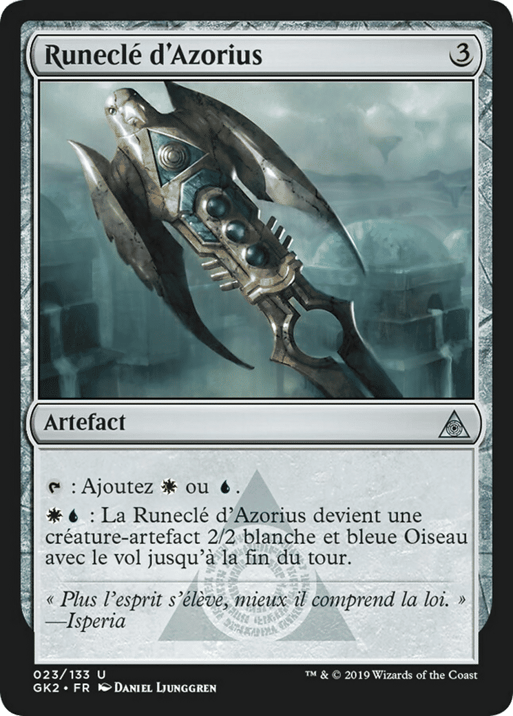 Runeclé d'Azorius — RNA Guild Kit — Magic: The Gathering