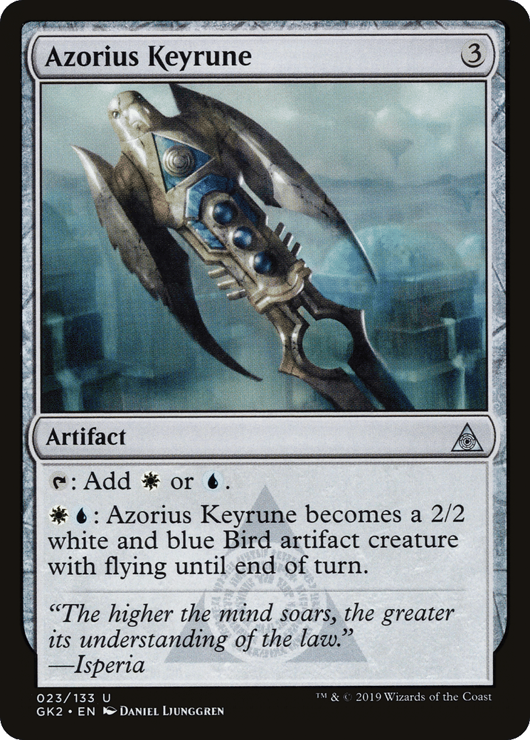 Azorius Keyrune — RNA Guild Kit — Magic: The Gathering