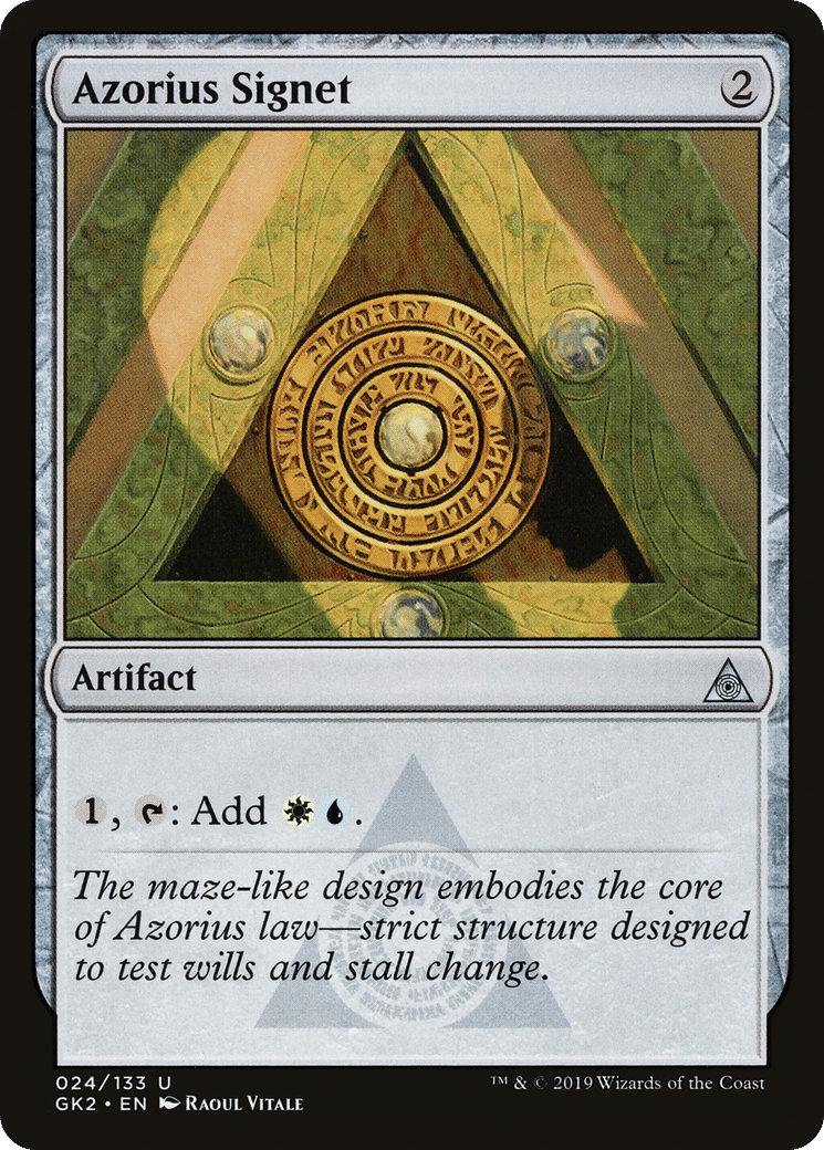 Azorius Signet — RNA Guild Kit — Magic: The Gathering