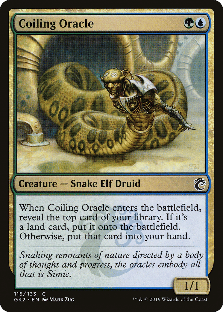 Coiling Oracle — RNA Guild Kit — Magic: The Gathering