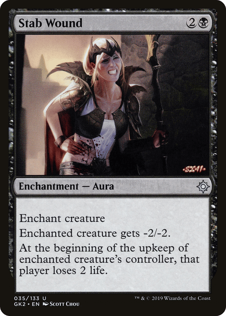 Stab Wound — RNA Guild Kit — Magic: The Gathering