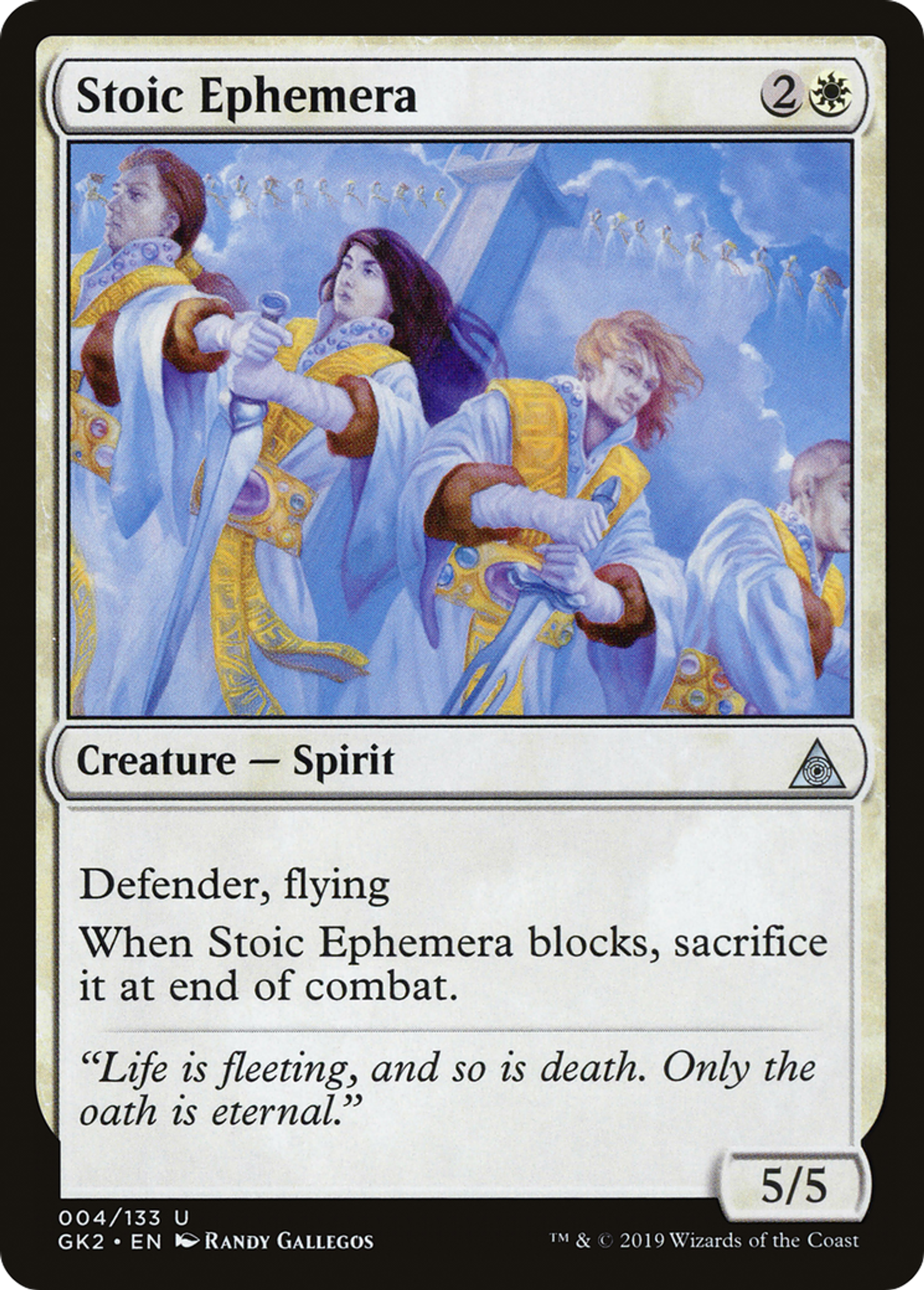 Éphéméroptères stoïques — RNA Guild Kit — Magic: The Gathering