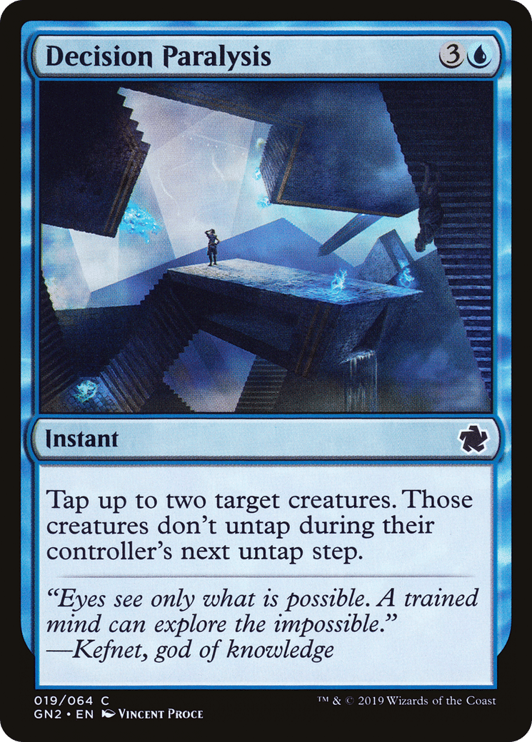 Decision Paralysis — Game Night 2019 — Magic: The Gathering