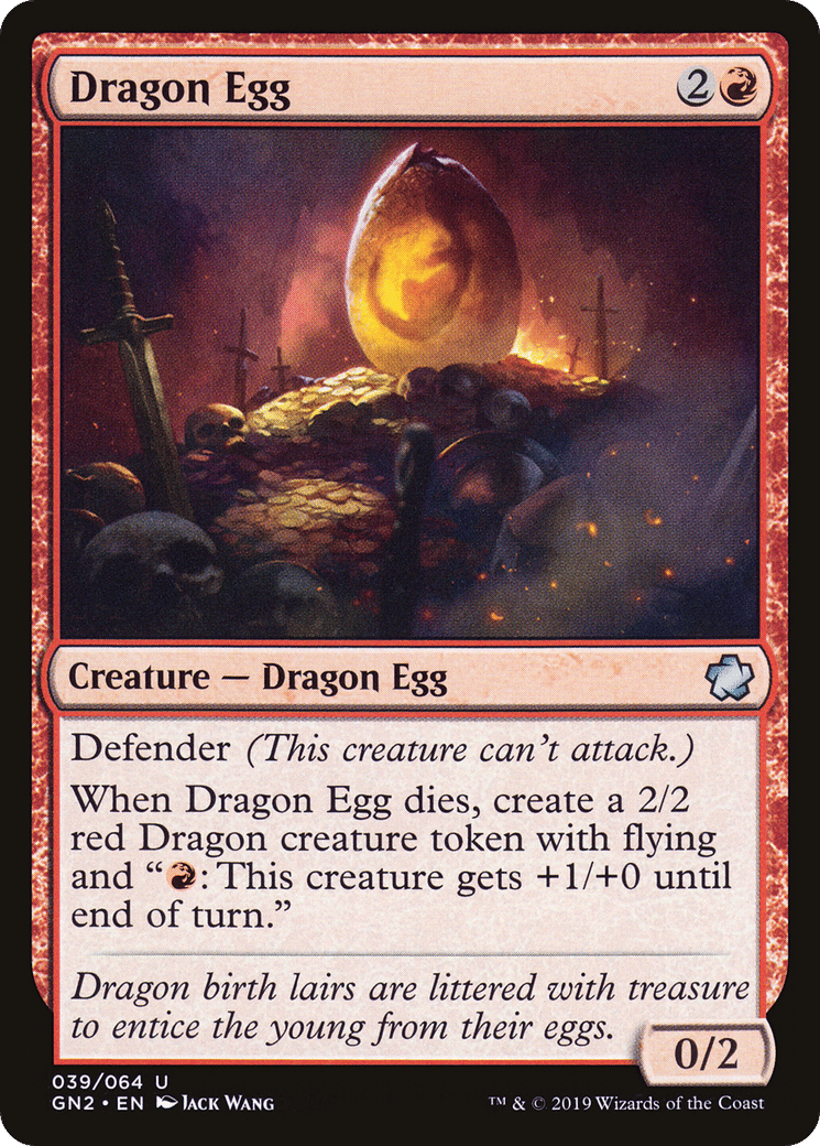 Dragon Egg — Game Night 2019 — Magic: The Gathering