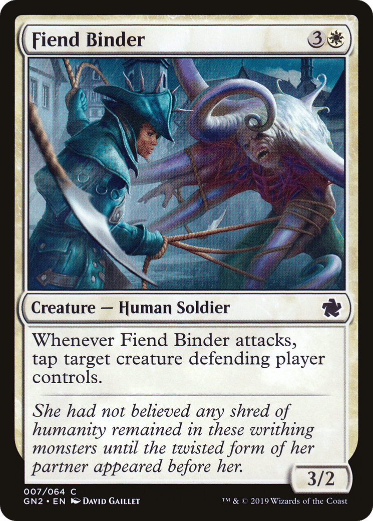 Fiend Binder — Game Night 2019 — Magic: The Gathering
