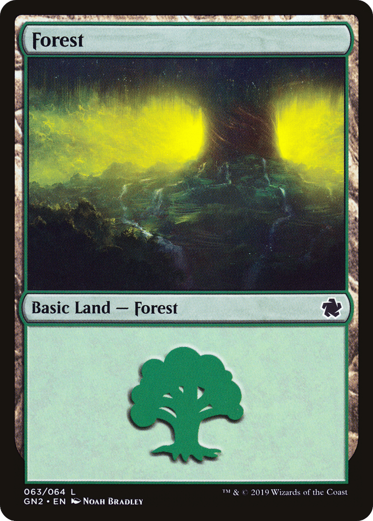 Forest — Game Night 2019 — Magic: The Gathering