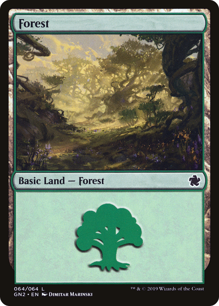 Forest — Game Night 2019 — Magic: The Gathering