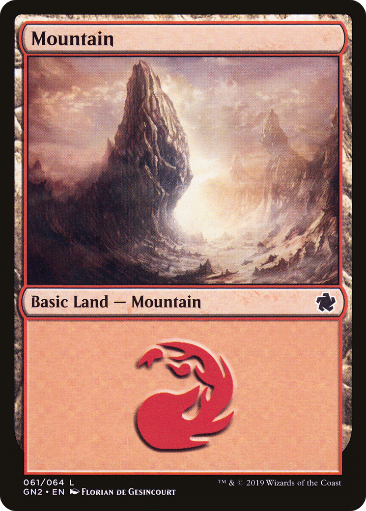 Mountain — Game Night 2019 — Magic: The Gathering