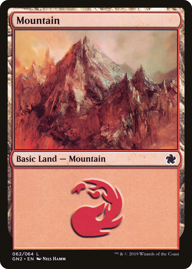 Mountain — Game Night 2019 — Magic: The Gathering