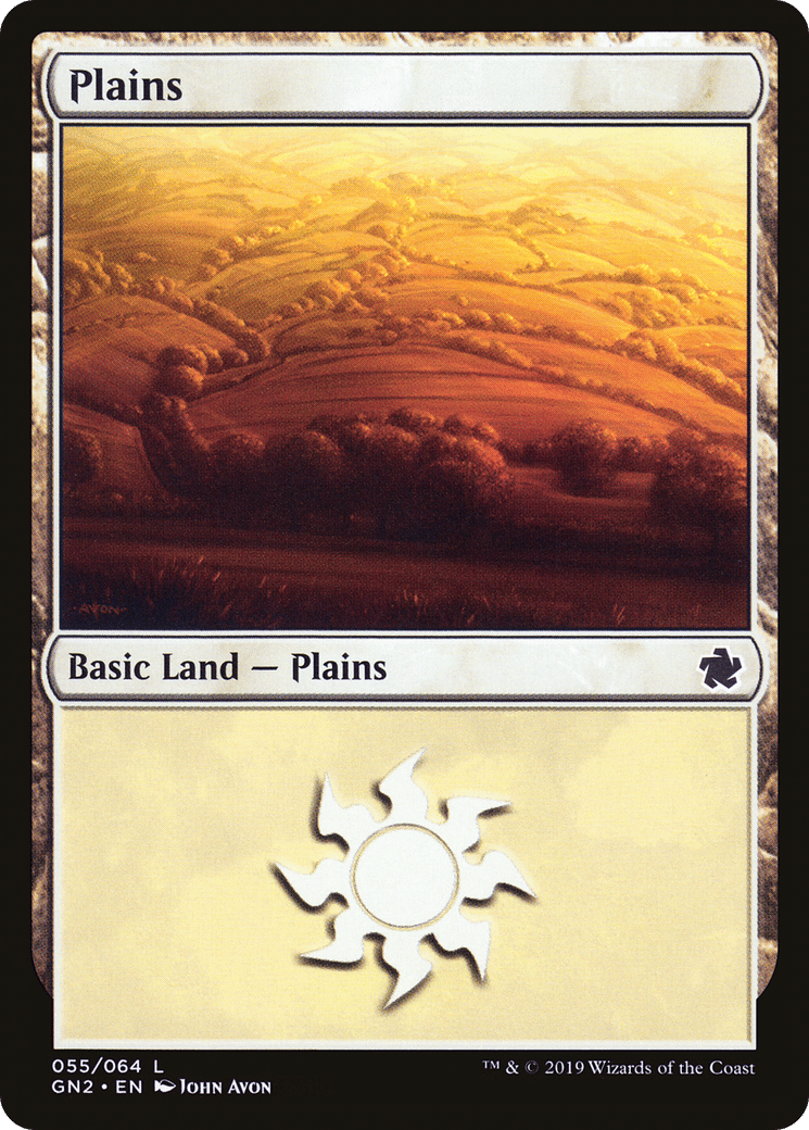 Plains — Game Night 2019 — Magic: The Gathering
