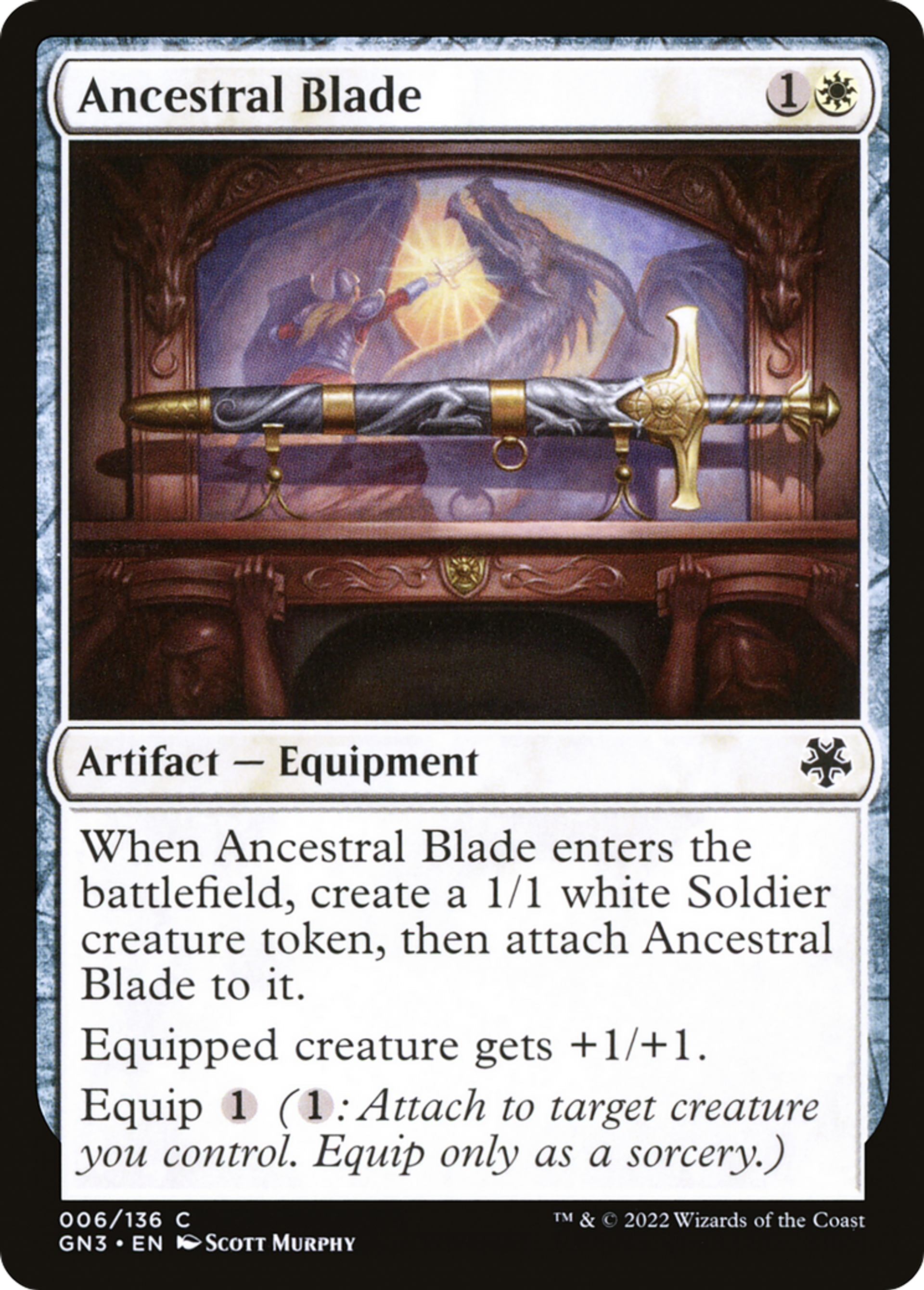 Lame ancestrale — Game Night: Free-for-All — Magic: The Gathering