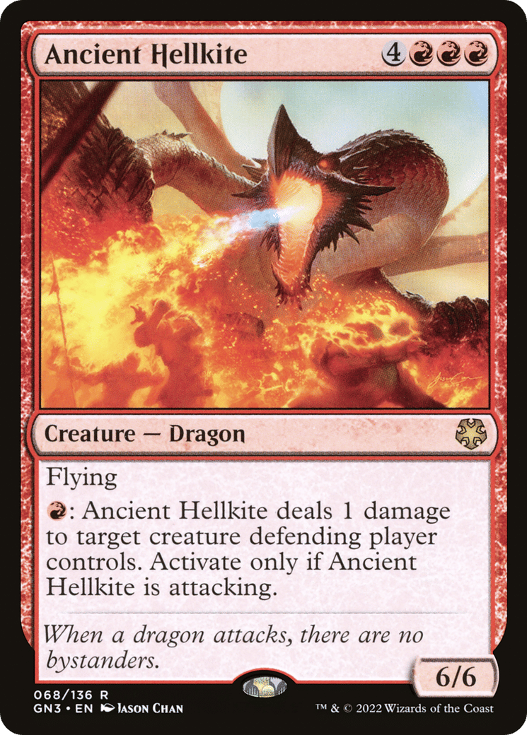 Ancient Hellkite — Game Night: Free-for-All — Magic: The Gathering