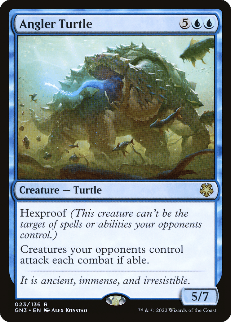 Angler Turtle — Game Night: Free-for-All — Magic: The Gathering
