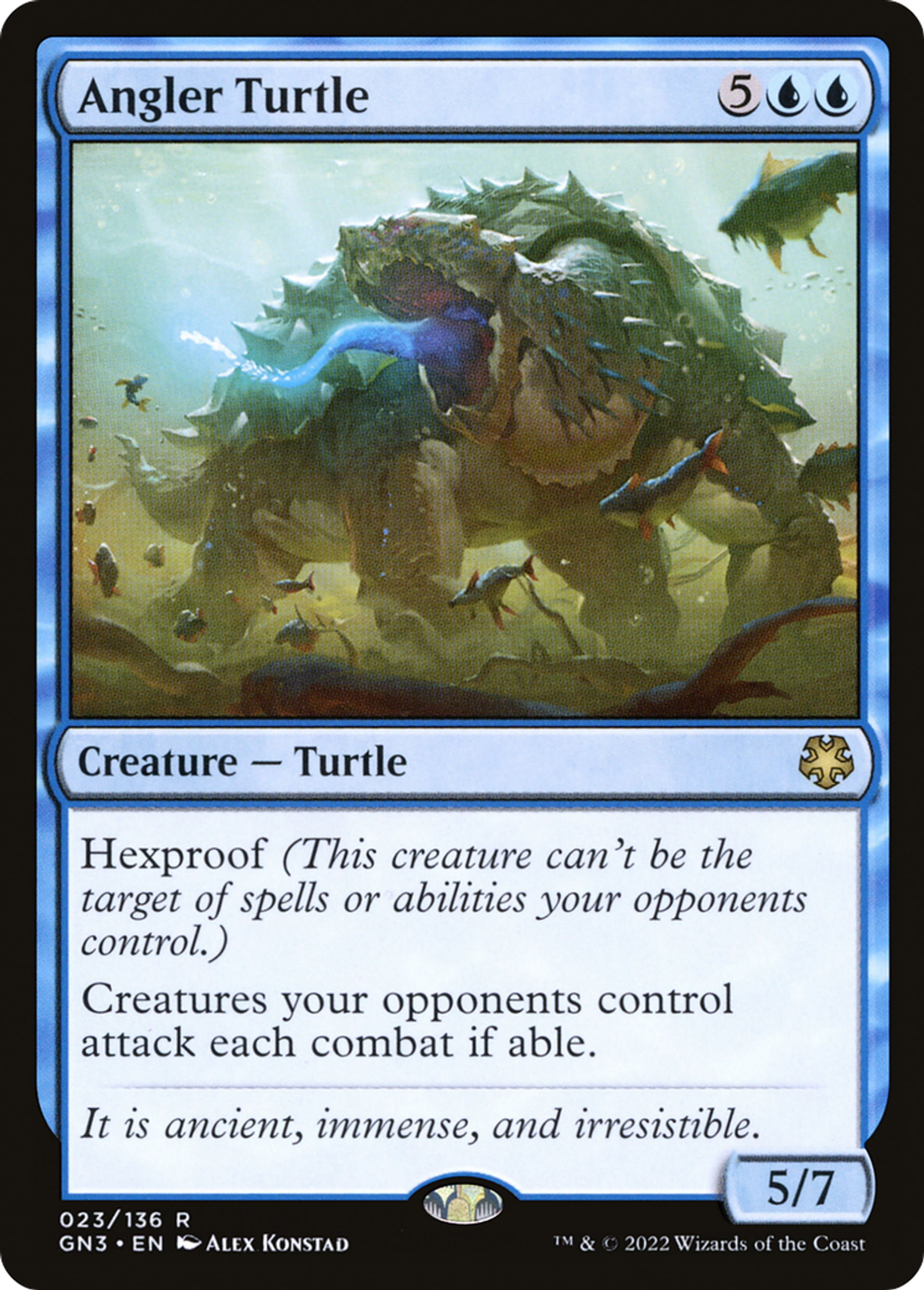 Tortue pêcheuse — Game Night: Free-for-All — Magic: The Gathering