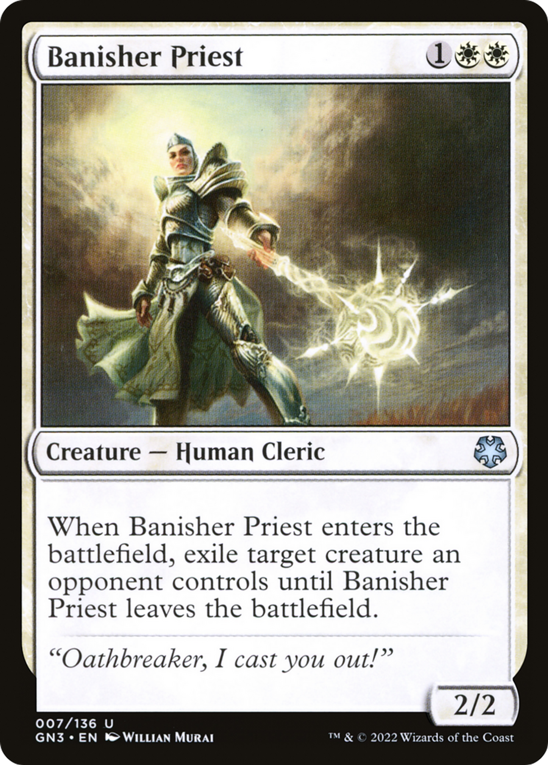 Prêtresse bannisseuse — Game Night: Free-for-All — Magic: The Gathering