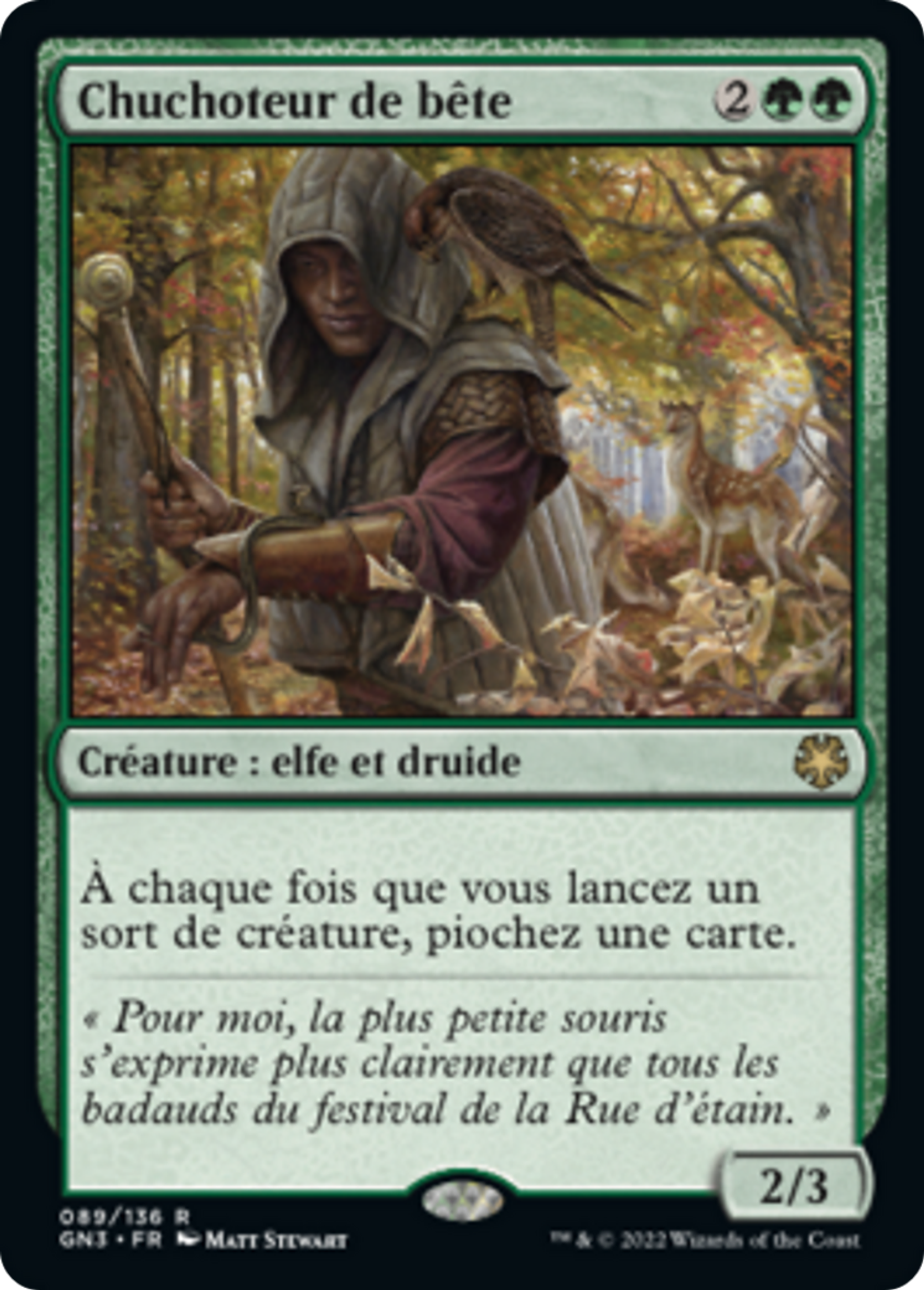Chuchoteur de bête — Game Night: Free-for-All — Magic: The Gathering