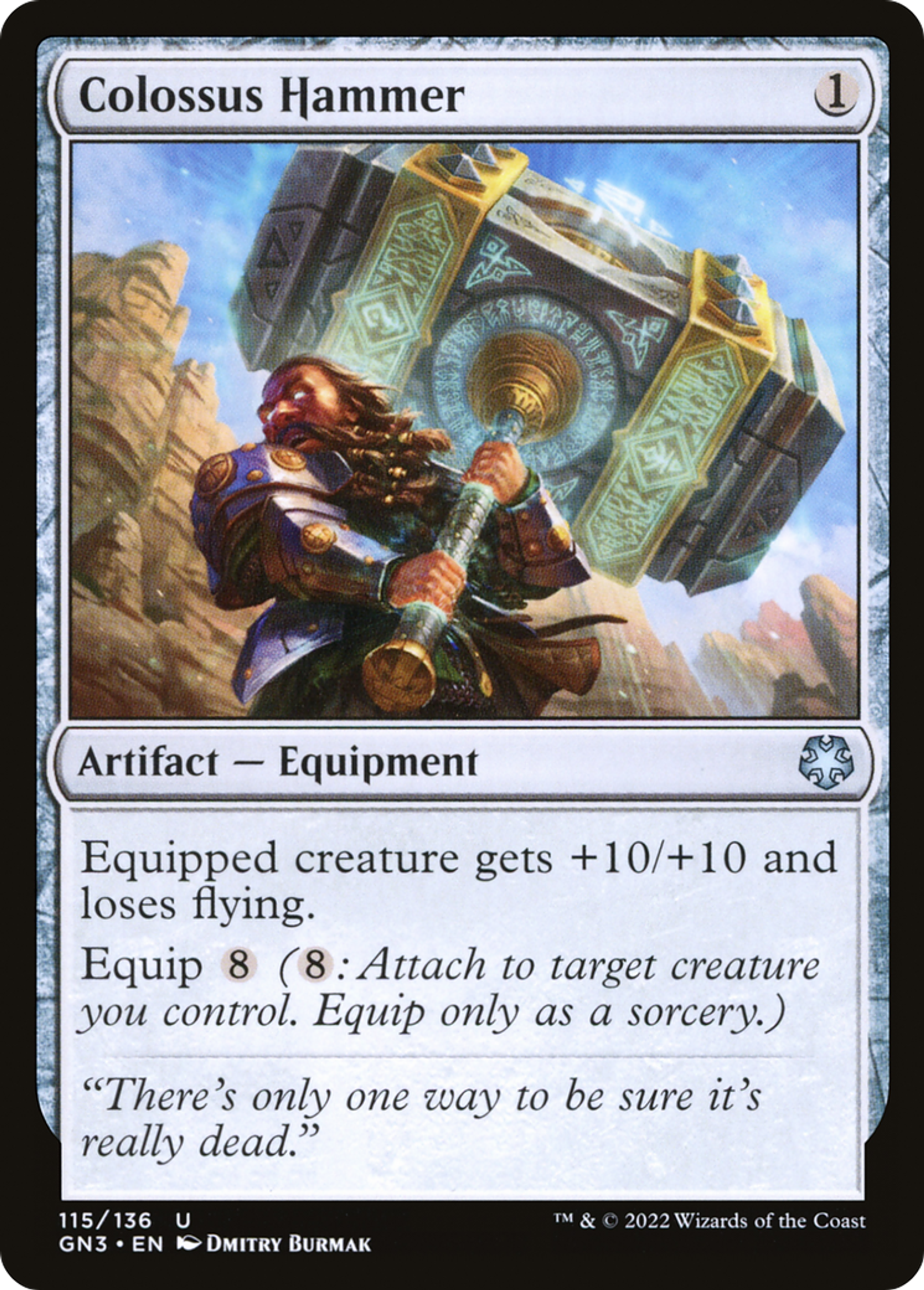Marteau colossal — Game Night: Free-for-All — Magic: The Gathering