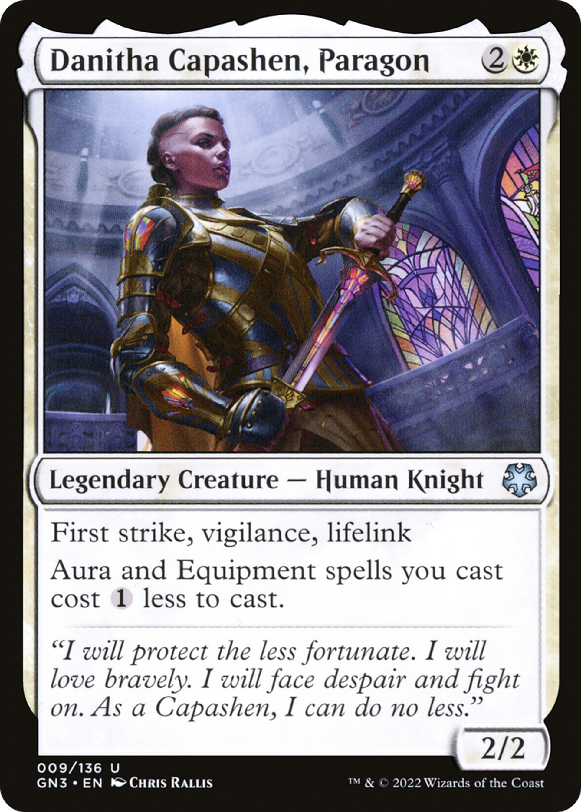 Danitha Capashen, parangon — Game Night: Free-for-All — Magic: The Gathering