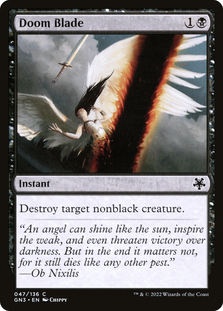 Doom Blade — Game Night: Free-for-All — Magic: The Gathering