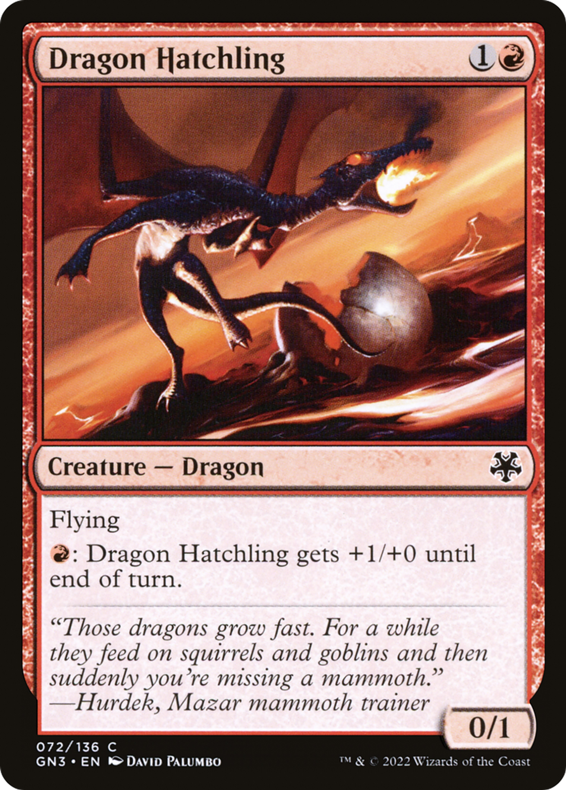 Progéniture dragon — Game Night: Free-for-All — Magic: The Gathering