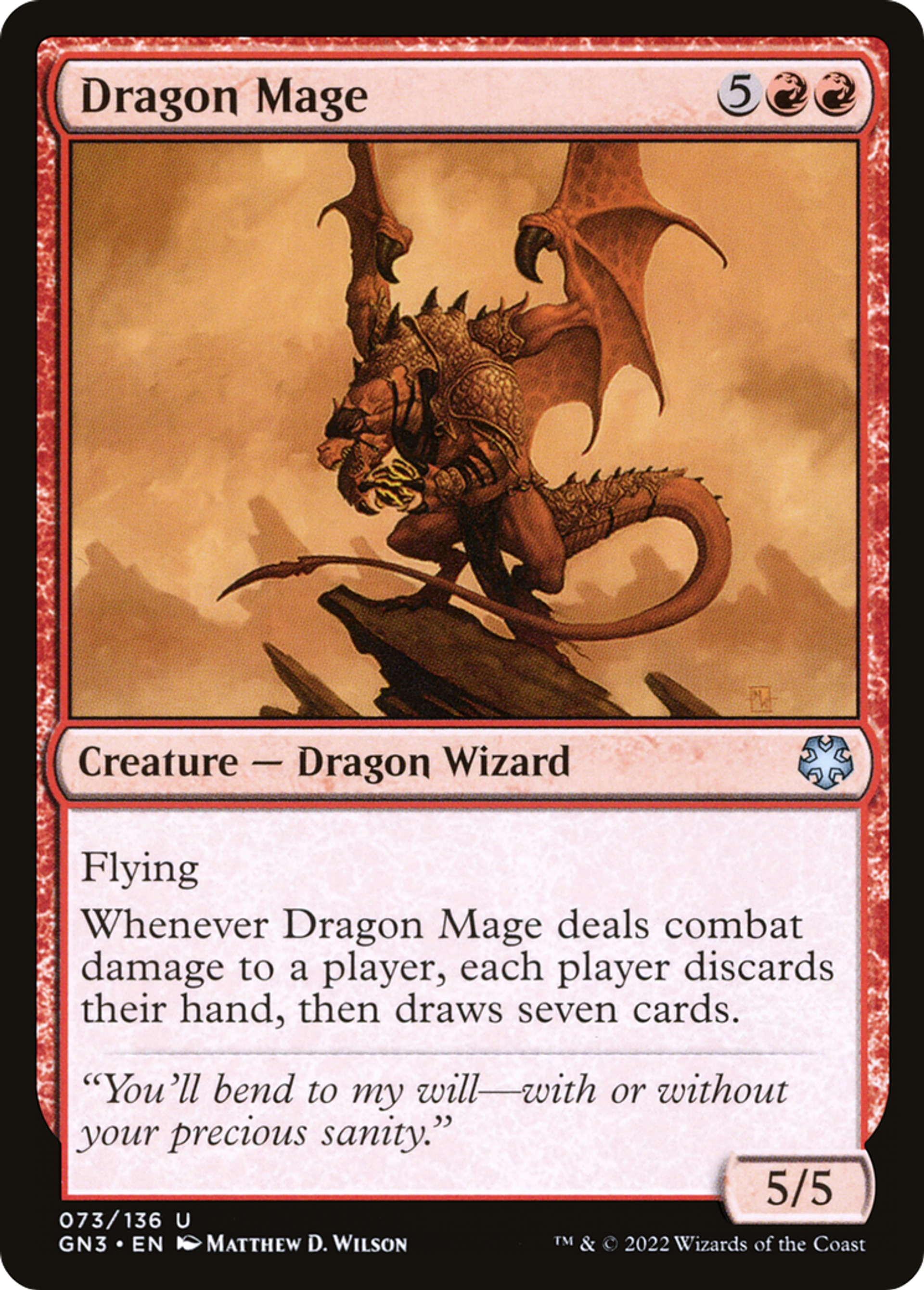 Dragon mage — Game Night: Free-for-All — Magic: The Gathering