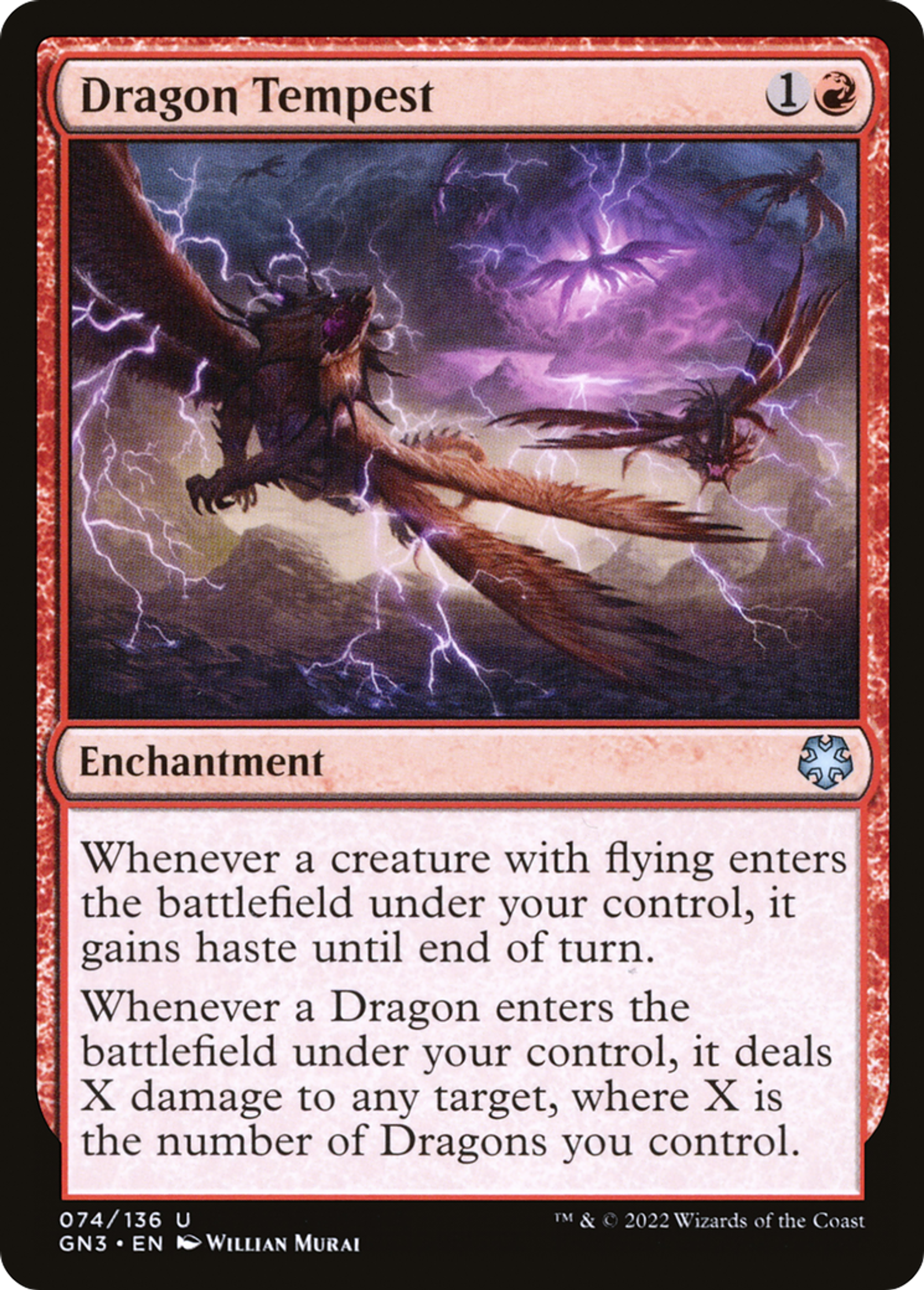 Tempête draconique — Game Night: Free-for-All — Magic: The Gathering