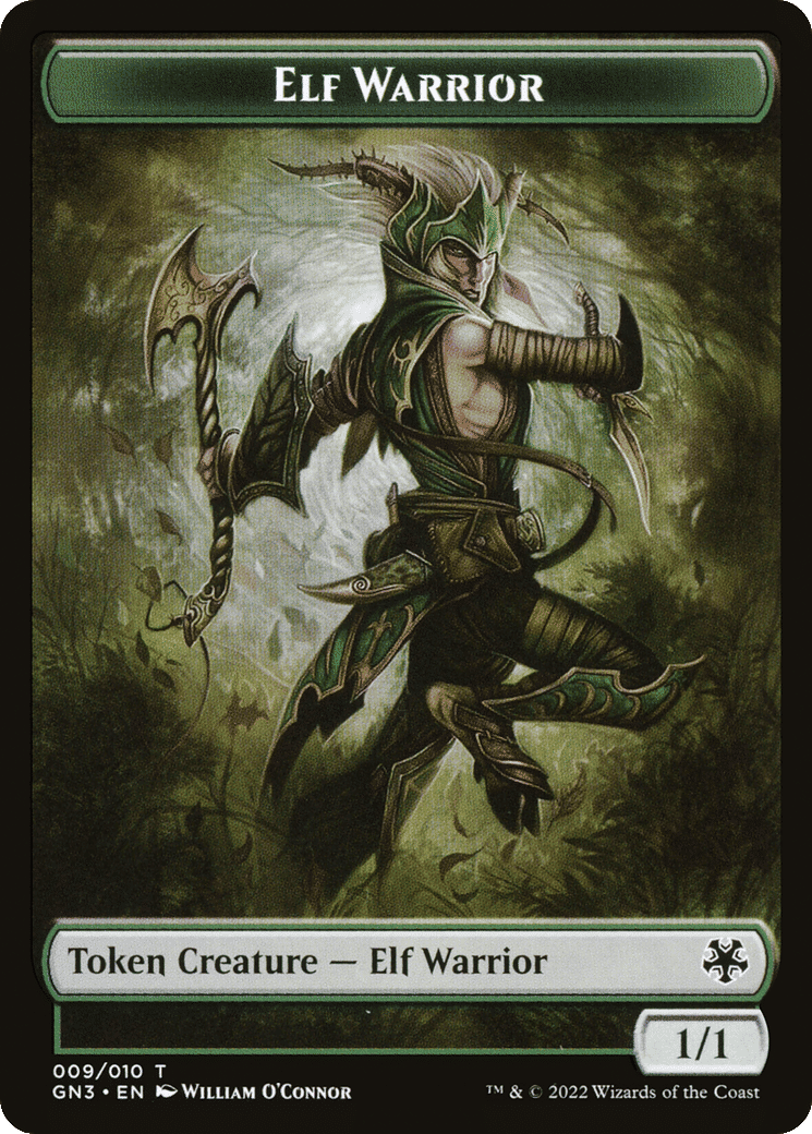 Elf Warrior — Game Night: Free-for-All — Magic: The Gathering