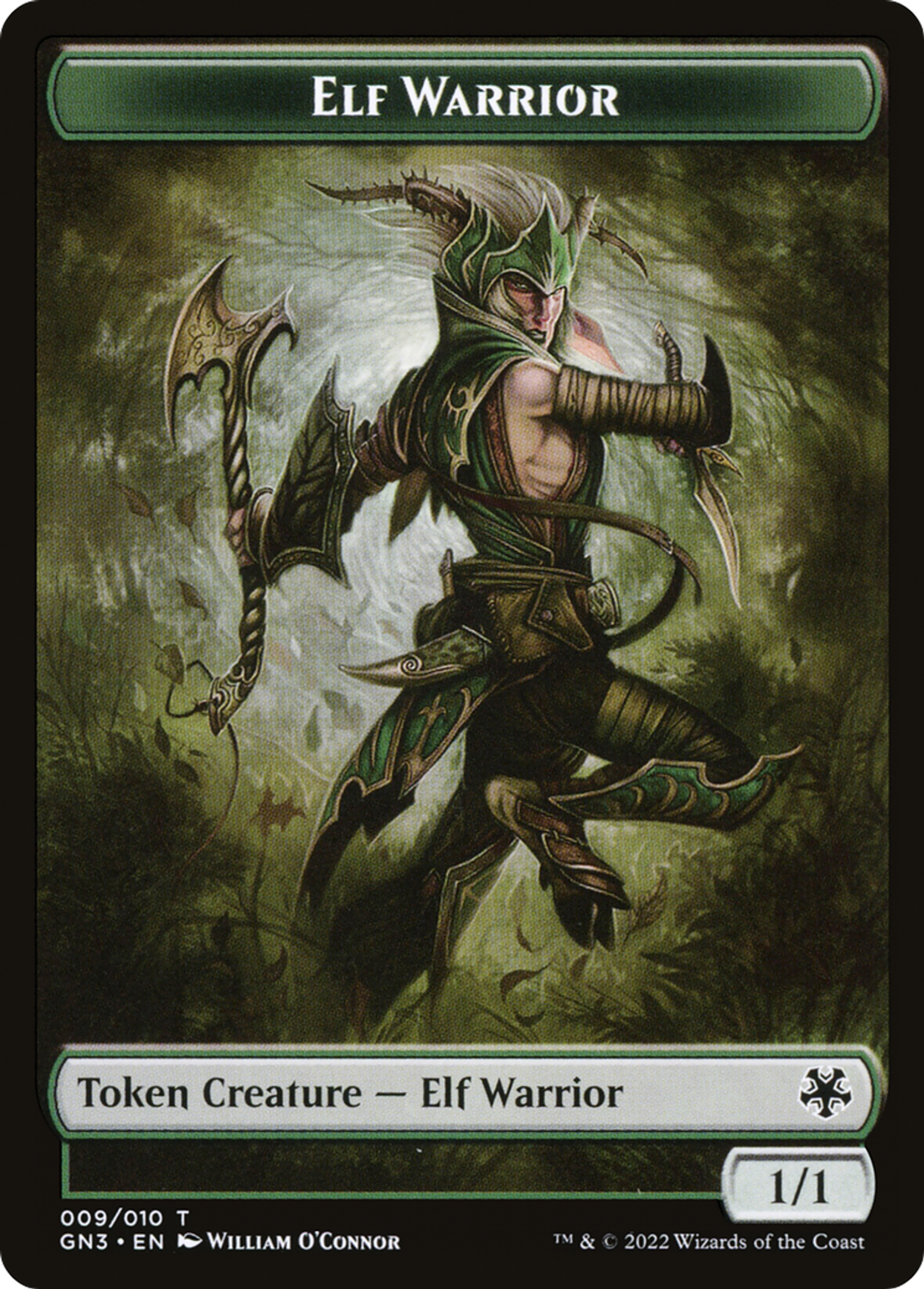 Elf Warrior — Game Night: Free-for-All — Magic: The Gathering