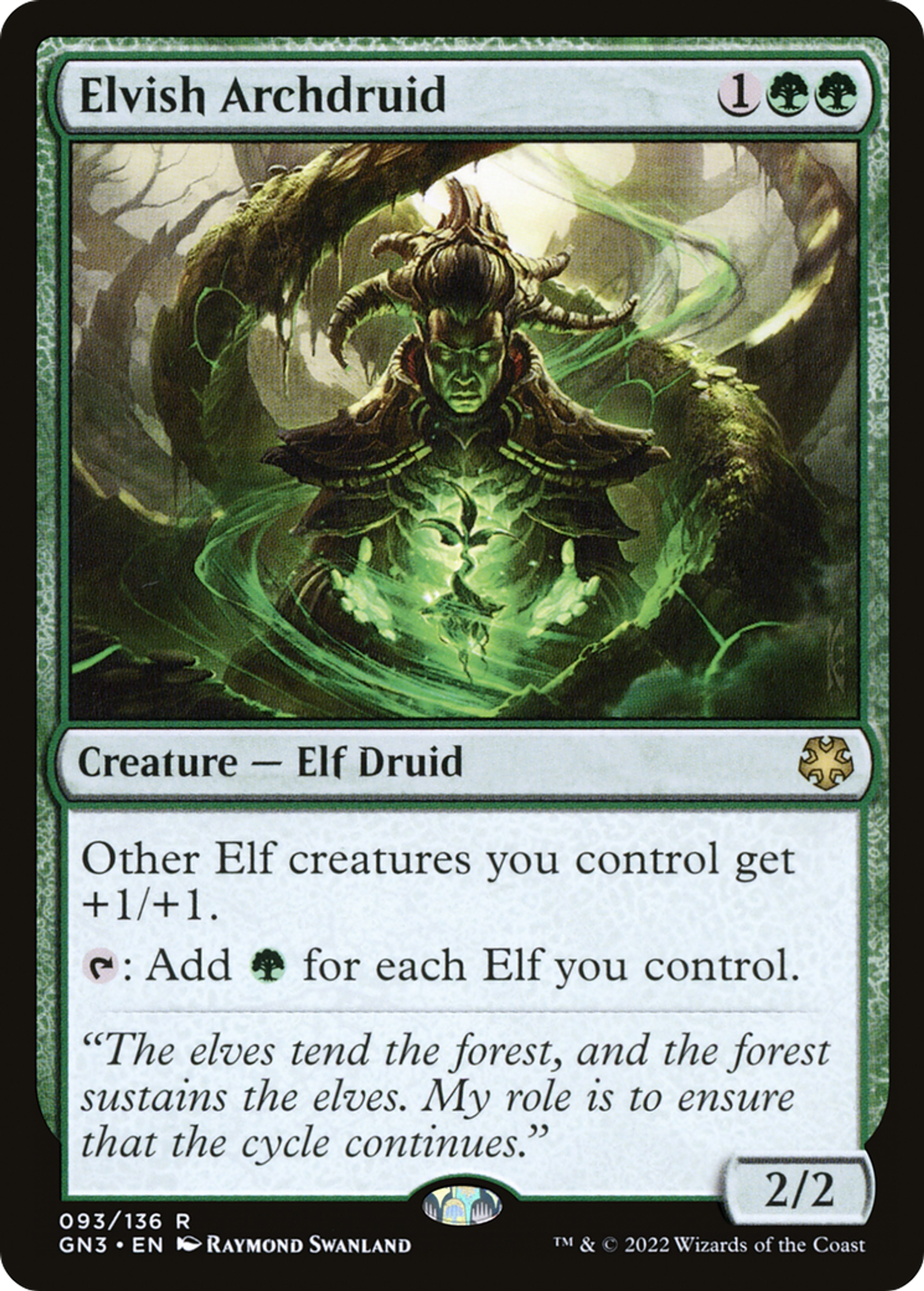 Archidruide elfe — Game Night: Free-for-All — Magic: The Gathering