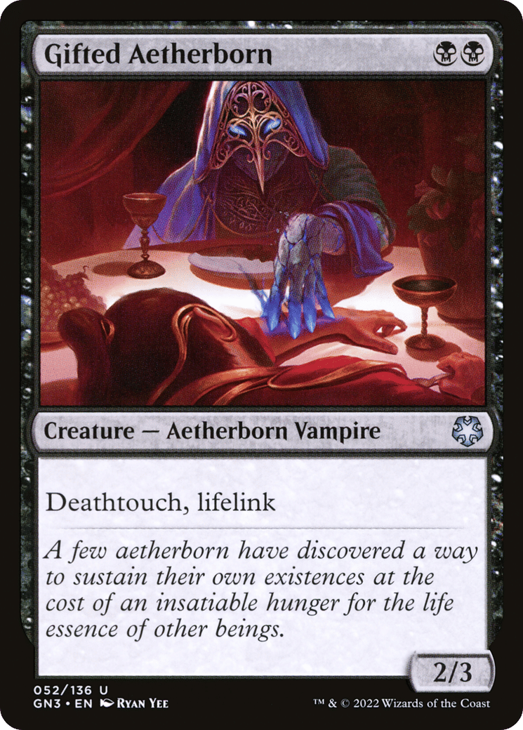 Gifted Aetherborn from Game Night: Free-for-All - Magic: The Gathering