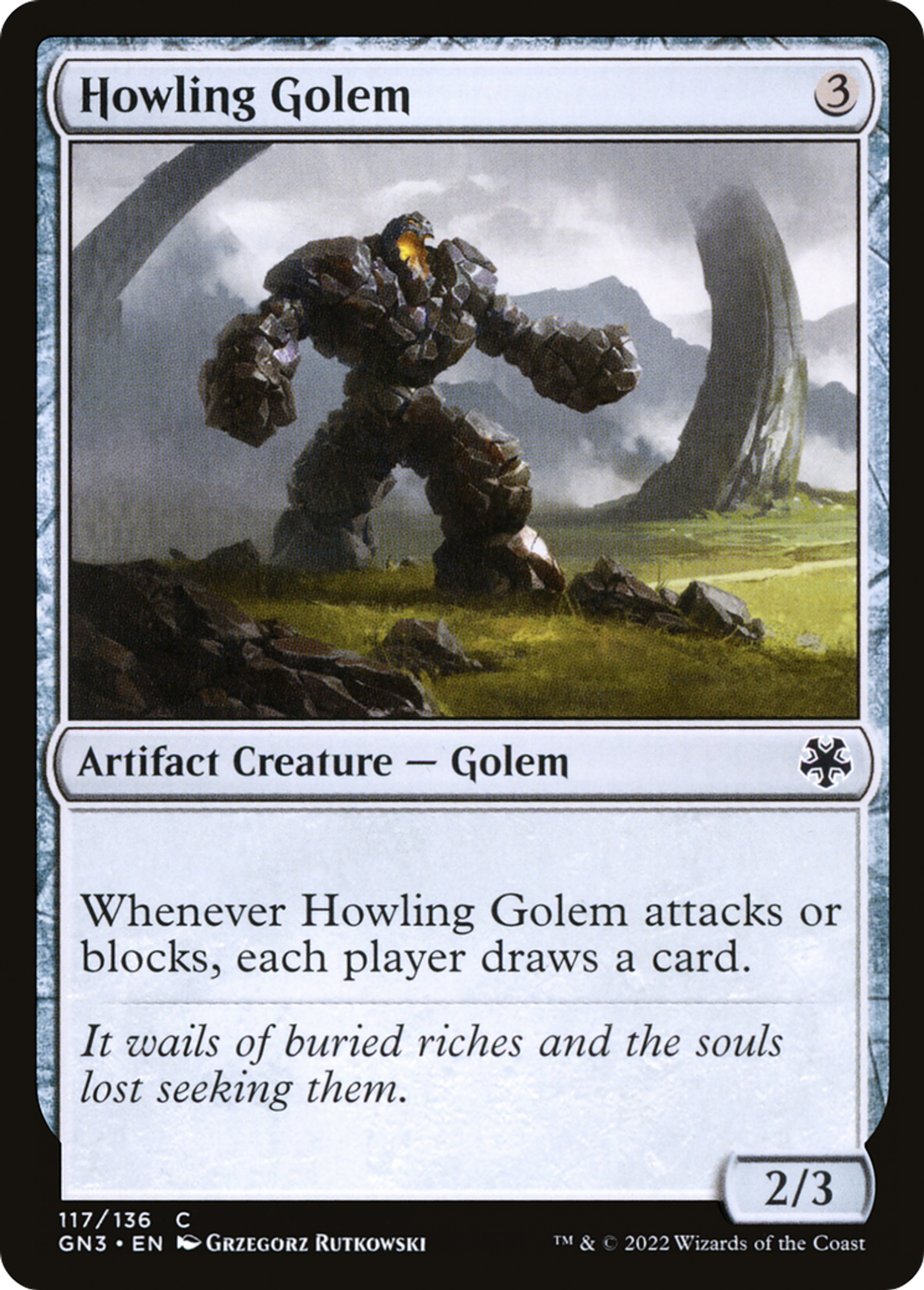 Golem rugissant — Game Night: Free-for-All — Magic: The Gathering