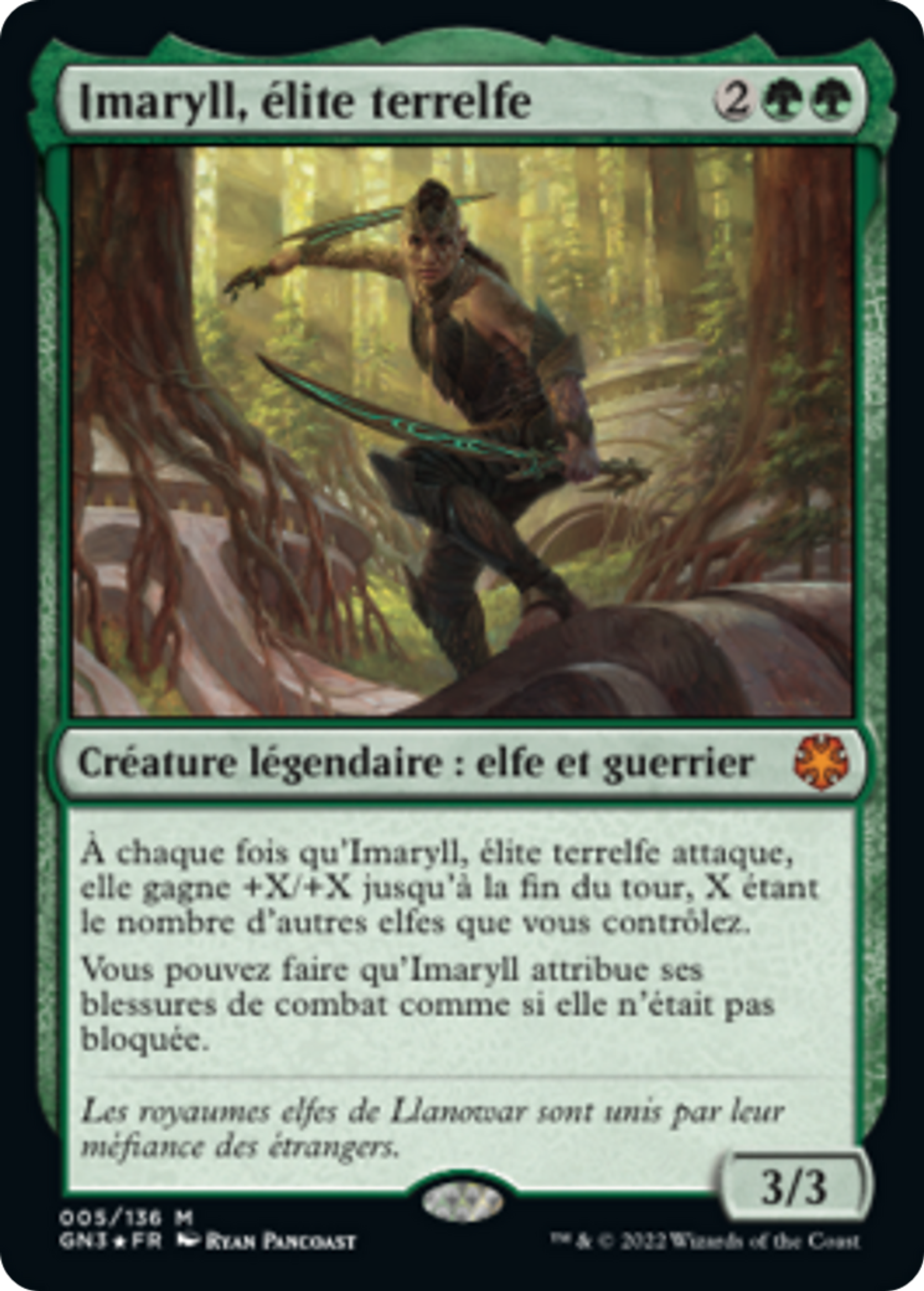 Imaryll, élite terrelfe — Game Night: Free-for-All — Magic: The Gathering