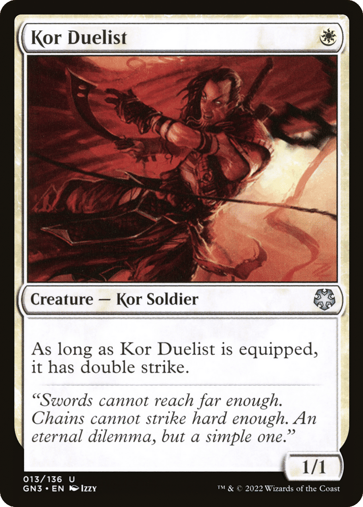 Kor Duelist — Game Night: Free-for-All — Magic: The Gathering