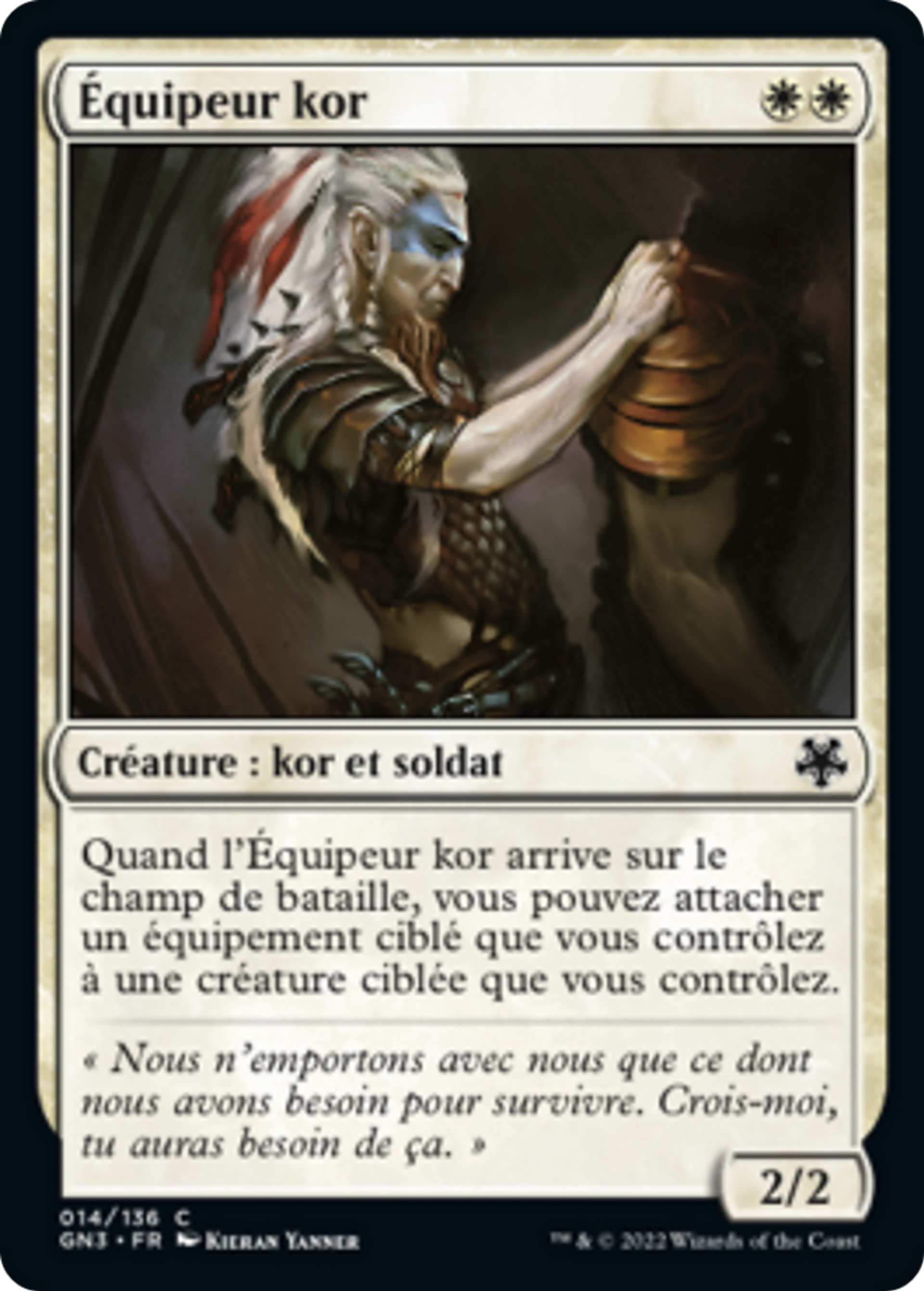 Équipeur kor — Game Night: Free-for-All — Magic: The Gathering