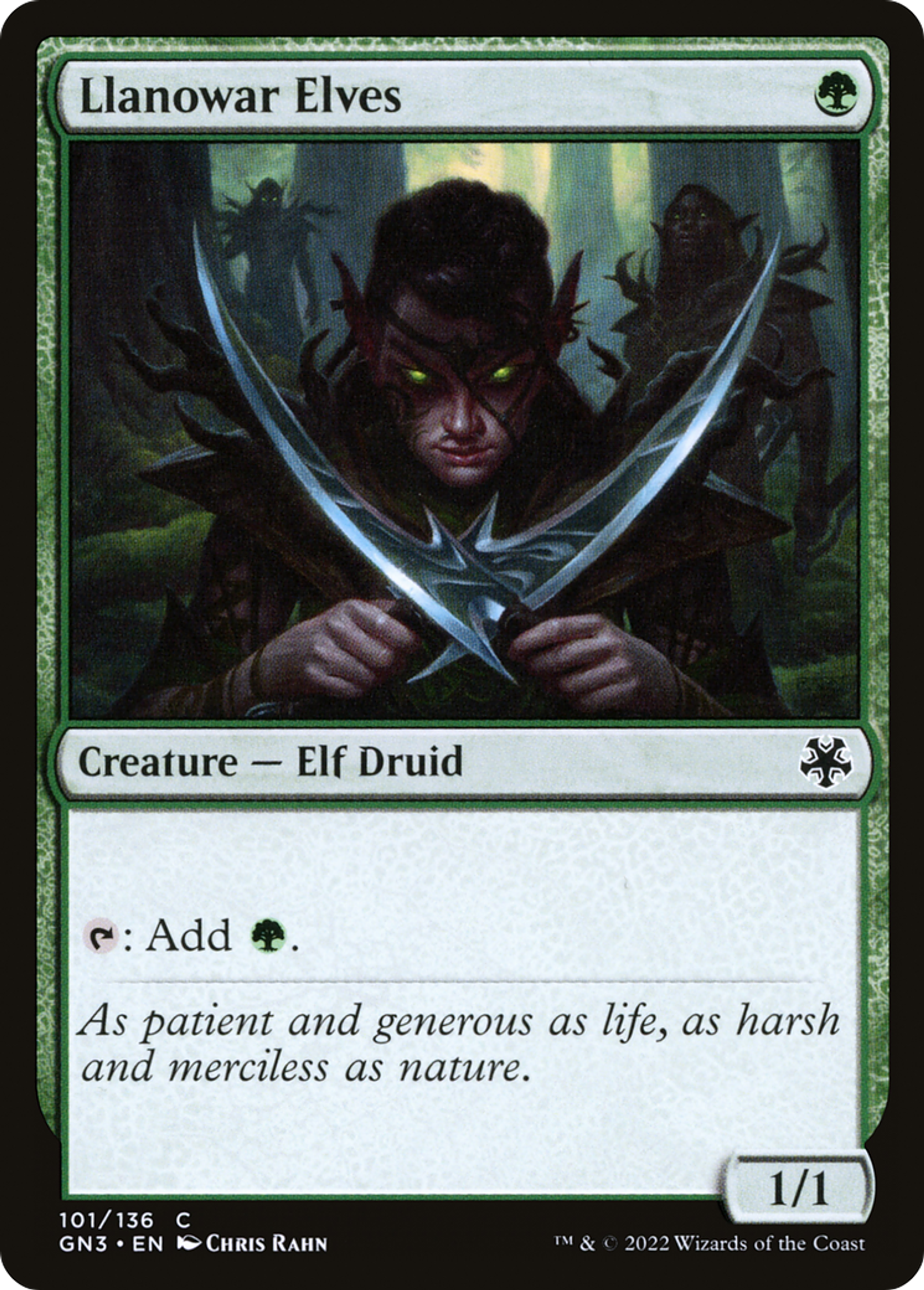 Elfes de Llanowar — Game Night: Free-for-All — Magic: The Gathering