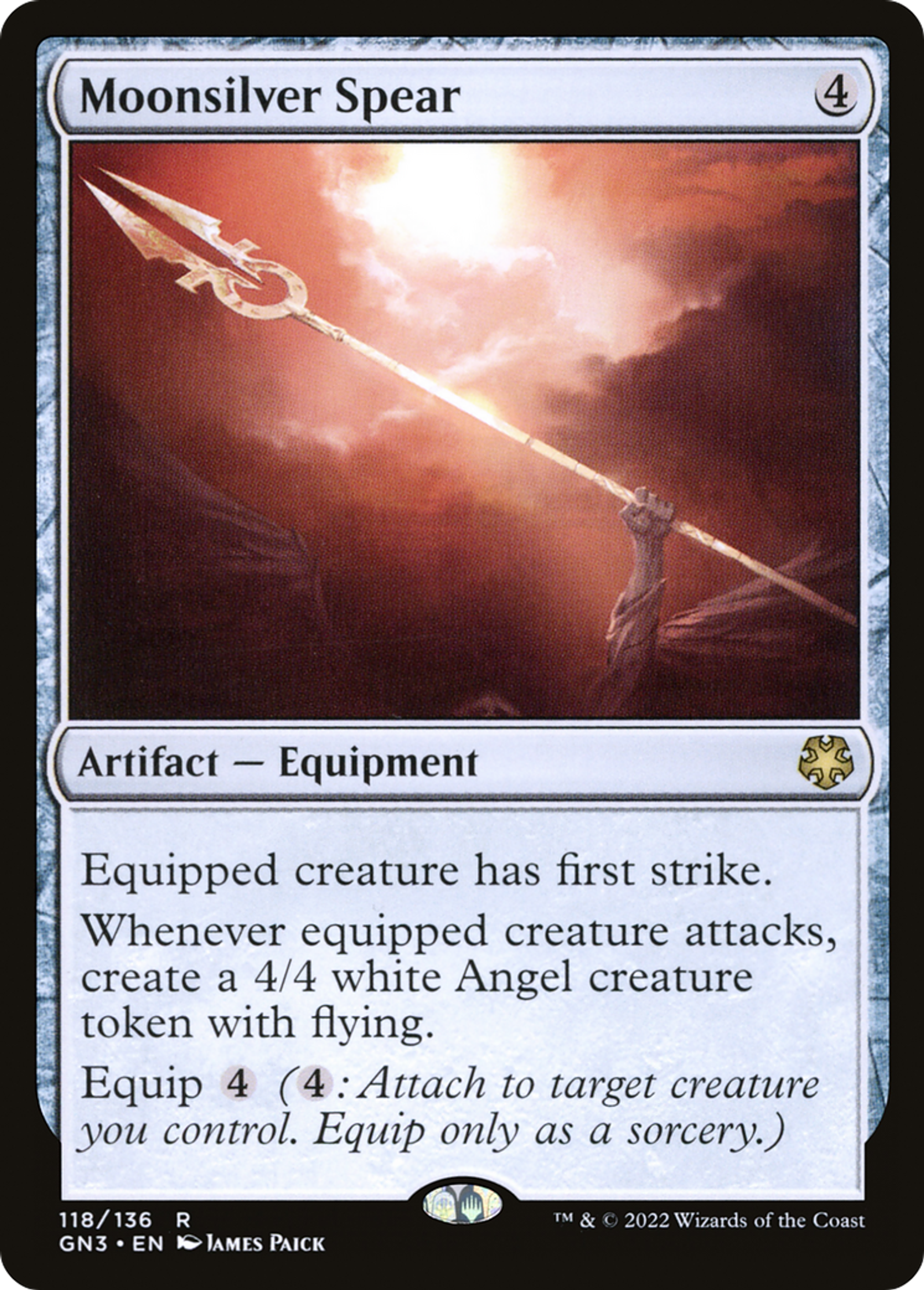 Lance d'argent de lune — Game Night: Free-for-All — Magic: The Gathering