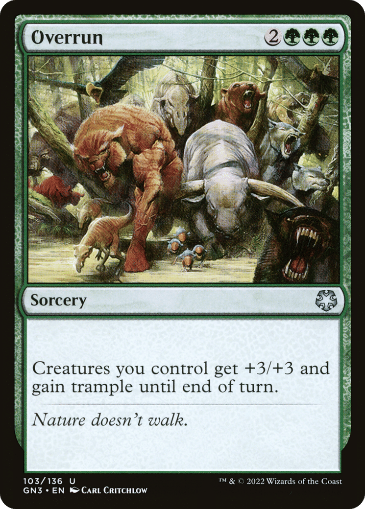 Overrun — Game Night: Free-for-All — Magic: The Gathering