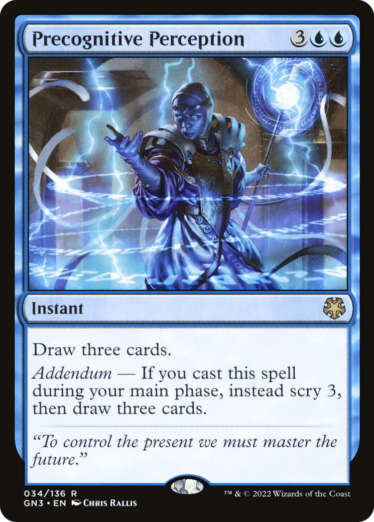 Precognitive Perception — Game Night: Free-for-All — Magic: The Gathering