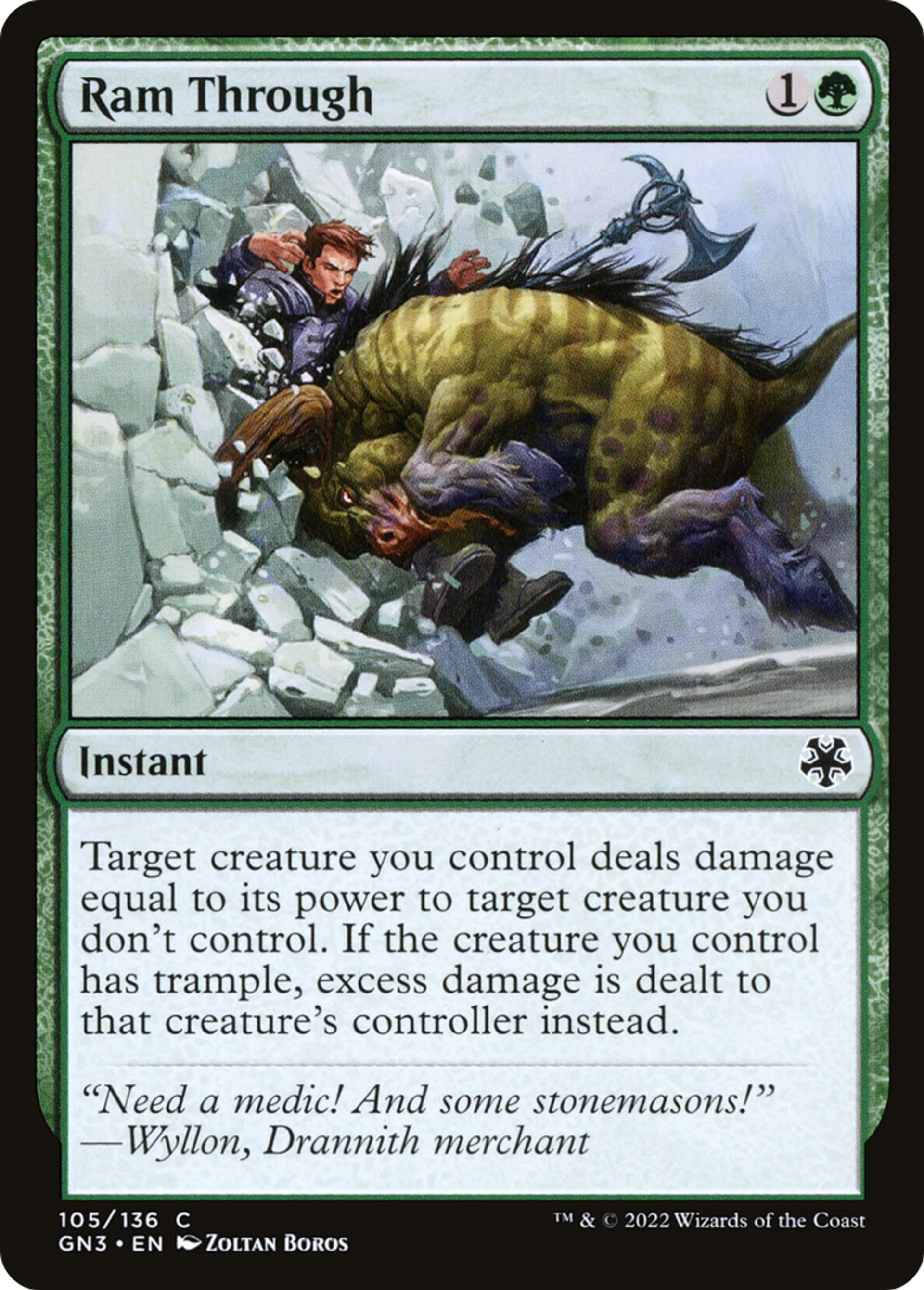 Coup de bélier — Game Night: Free-for-All — Magic: The Gathering