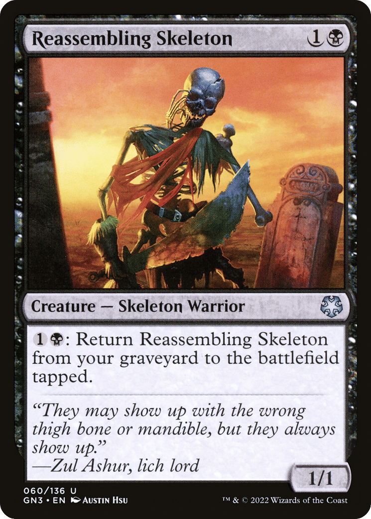 Reassembling Skeleton — Game Night: Free-for-All — Magic: The Gathering